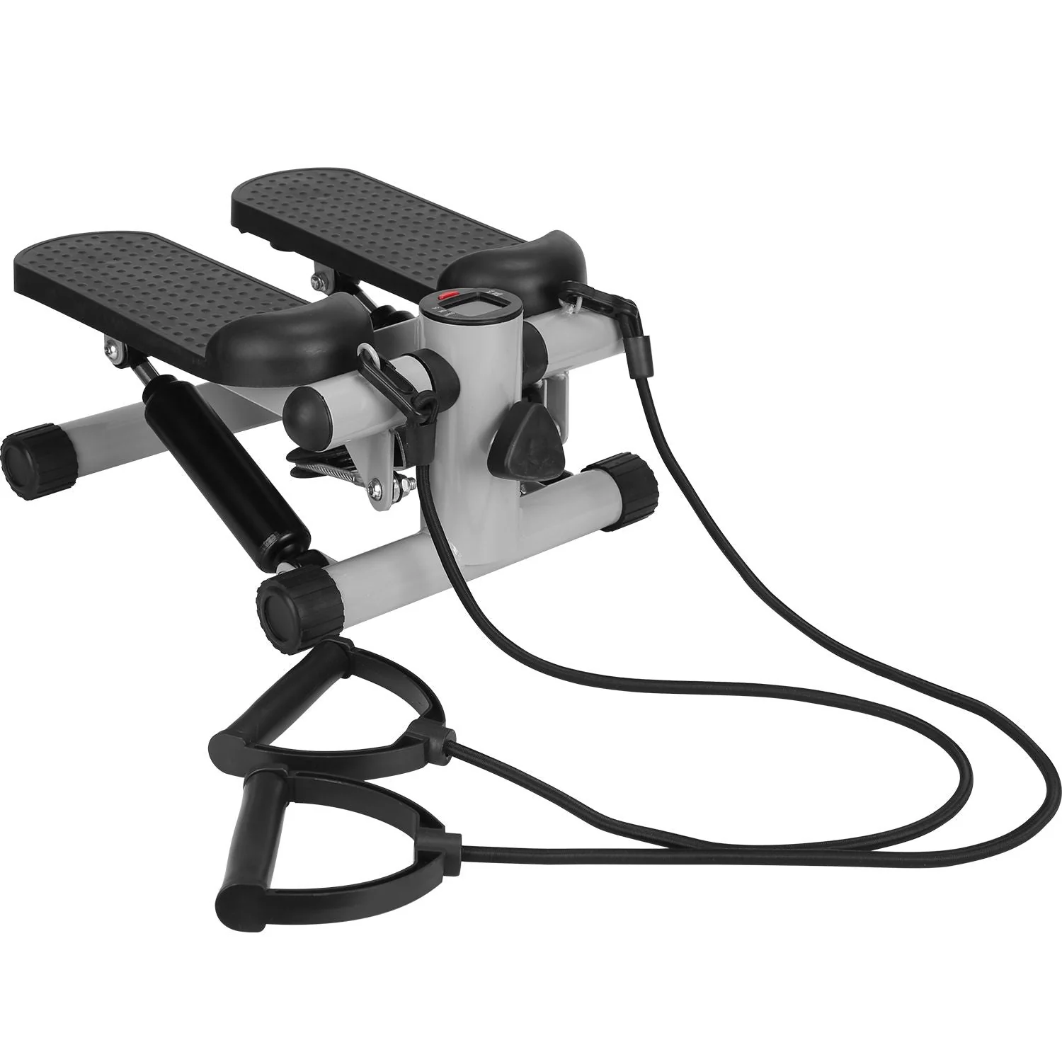 Exercise Stepper for Women Mini Fitness Stepper with 2 Resistance Bands LCD Monitor Max 330.7LBS Load Stair Stepper Quiet Stepper - Image 2