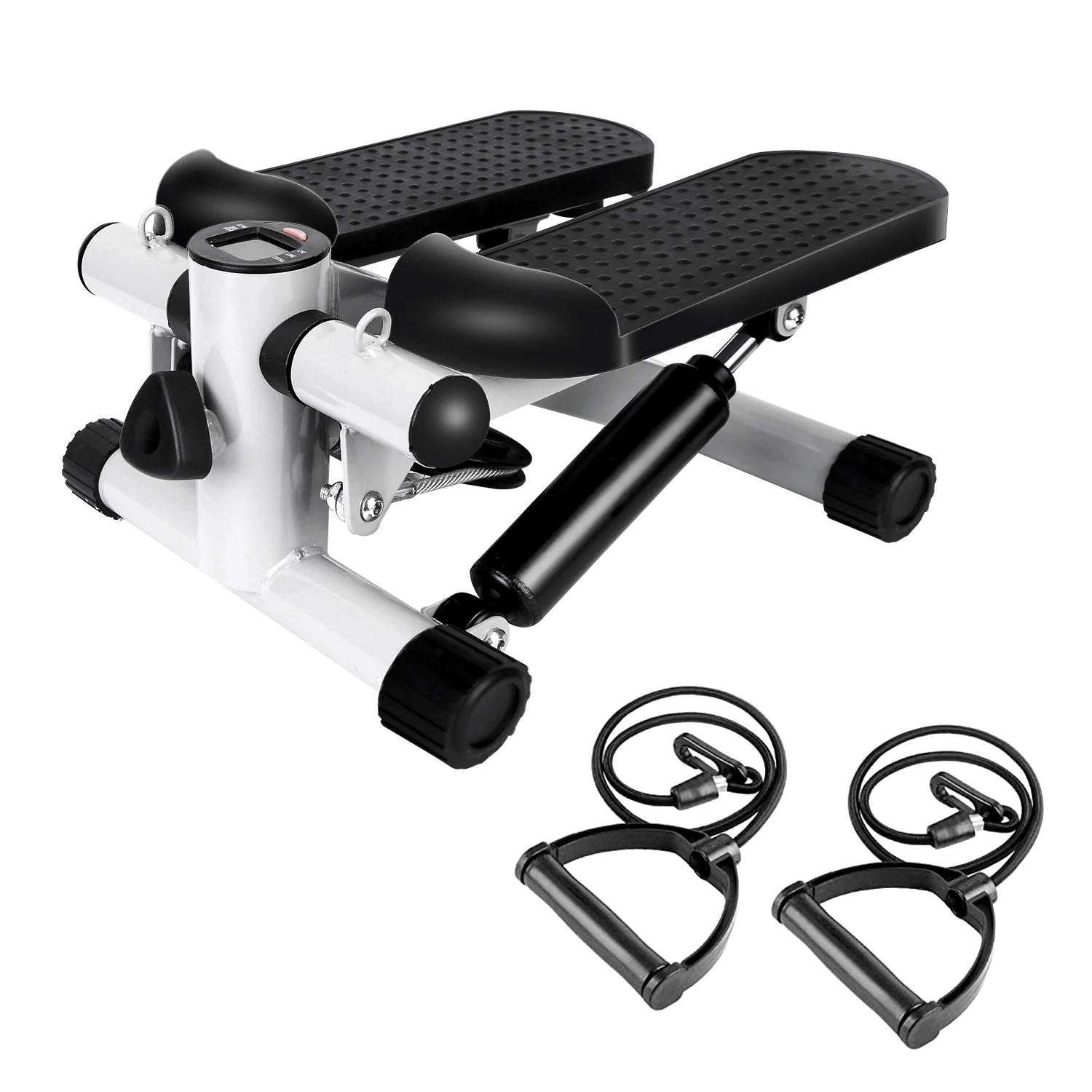 Exercise Stepper for Women Mini Fitness Stepper with 2 Resistance Bands LCD Monitor Max 330.7LBS Load Stair Stepper Quiet Stepper - Image 9