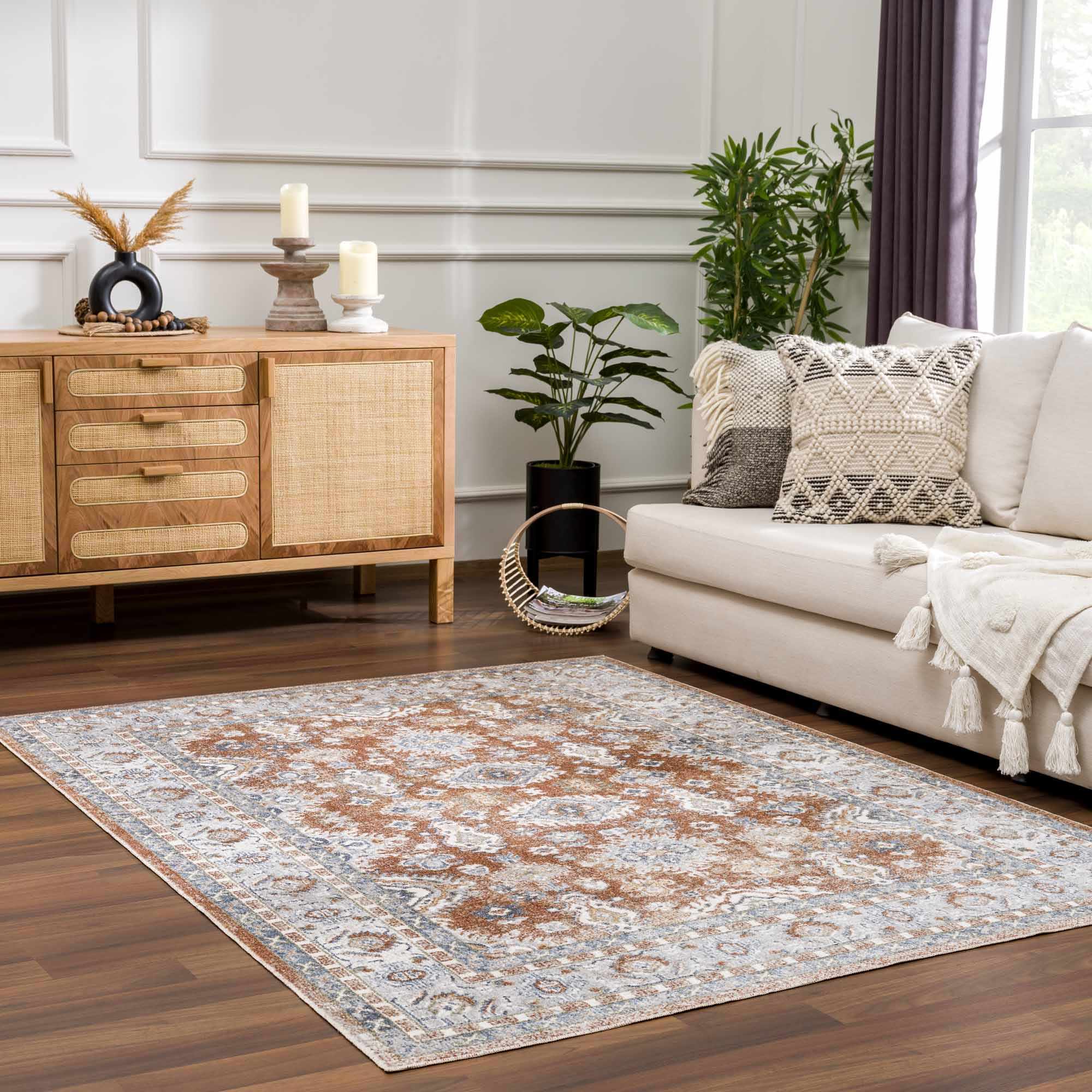 Ezio Boutique Washable Rug - Clearance - Image 9
