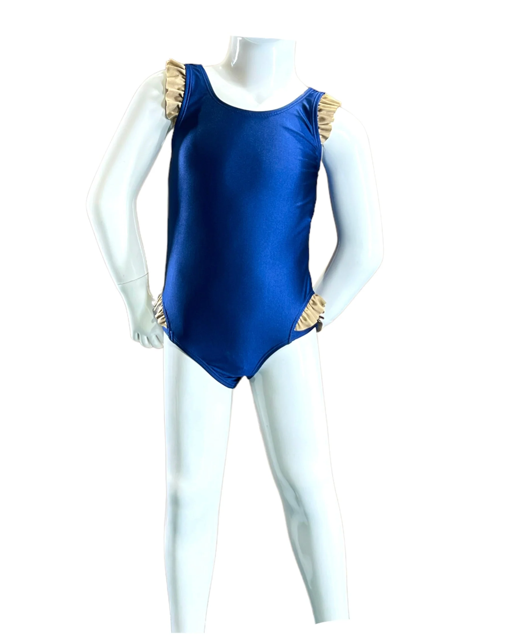 Marina West Strapless Cutout One Piece Swimsuit (F1820) - Shine Navy - Image 6