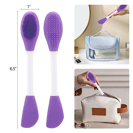 Facial Cleansing Brush | Silicone Face Scrubber Tool - Image 4