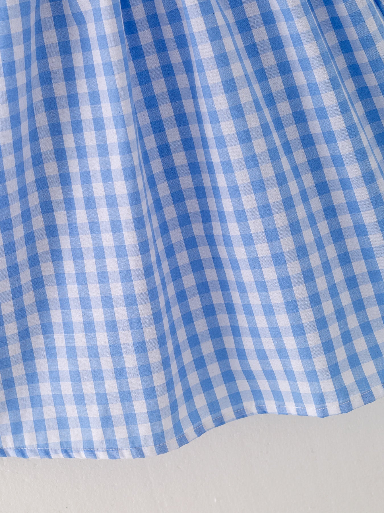 Farm Blue Smocking Embroidered Girls Dress - Image 6