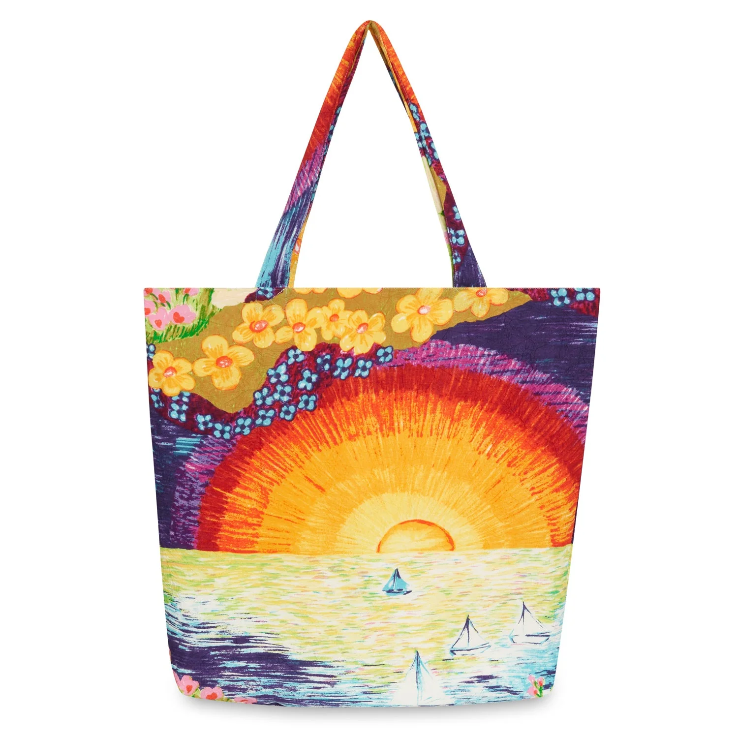 Farmers' Market Bag - Sunset Sail - Image 3