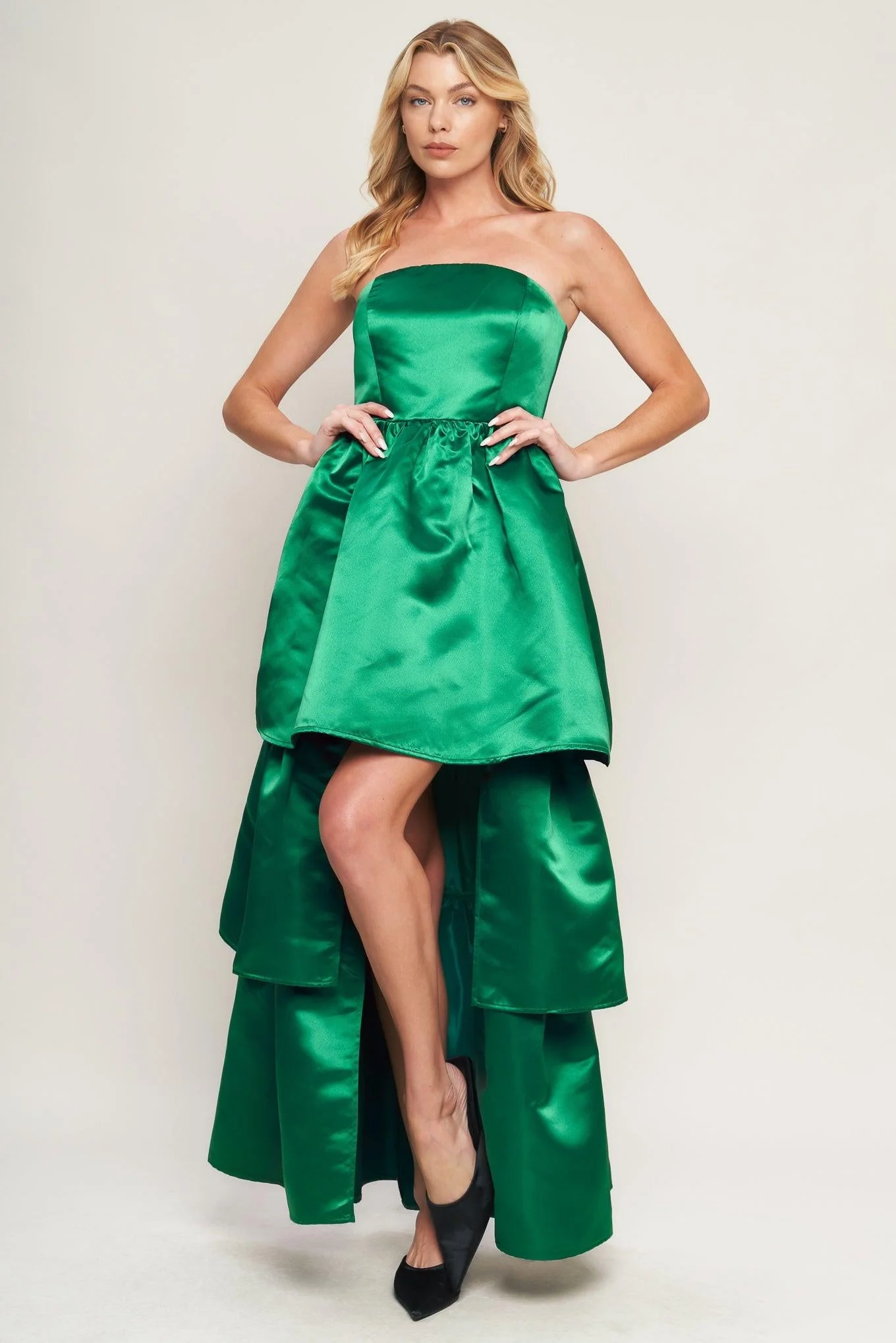 Fashionable Flair Woven Maxi Dress - Image 4