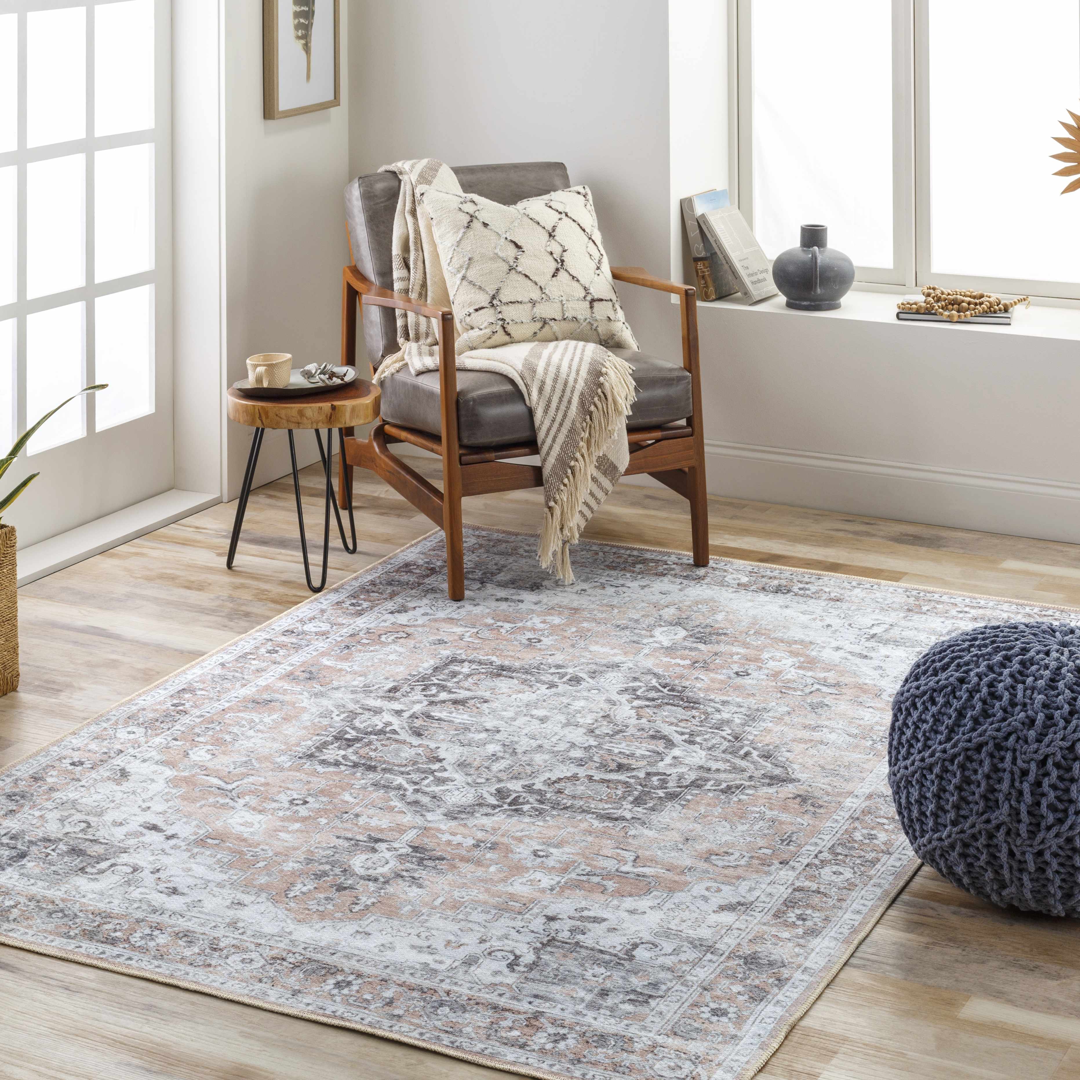 Fatih Tumble Dry Washable Rug - Image 14