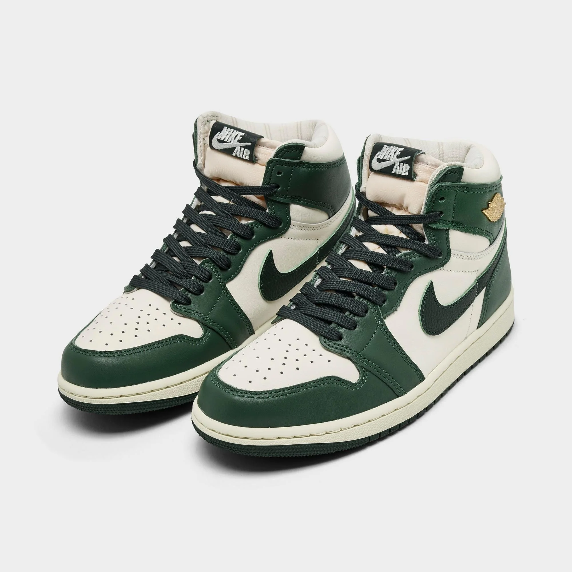 [fd2596-101] Womens Air Jordan Retro 1 High 'fir Pro Green' - Image 2