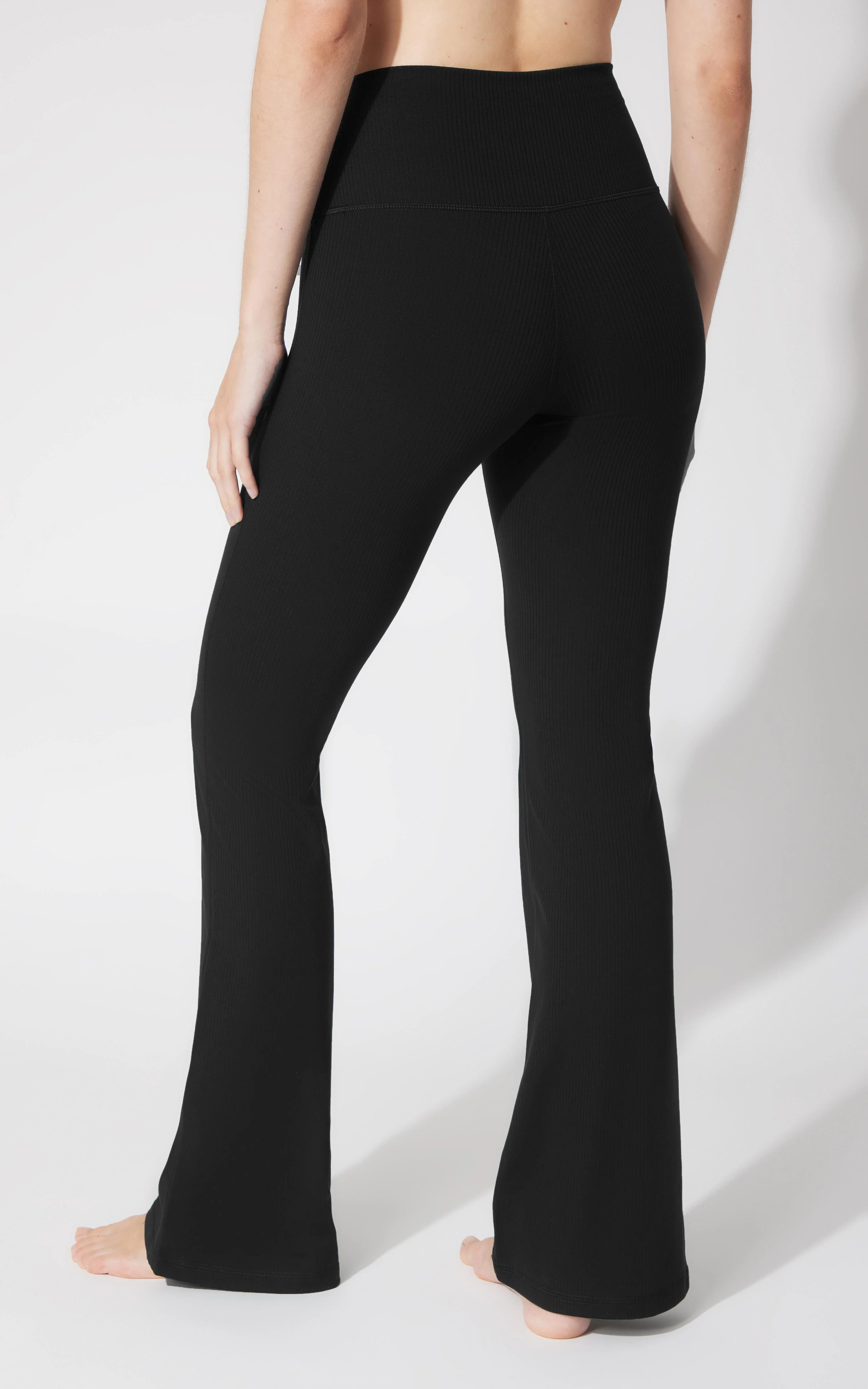 Felix Lux Ribbed Everyday Elastic Free Flare Leg Pant - Image 35