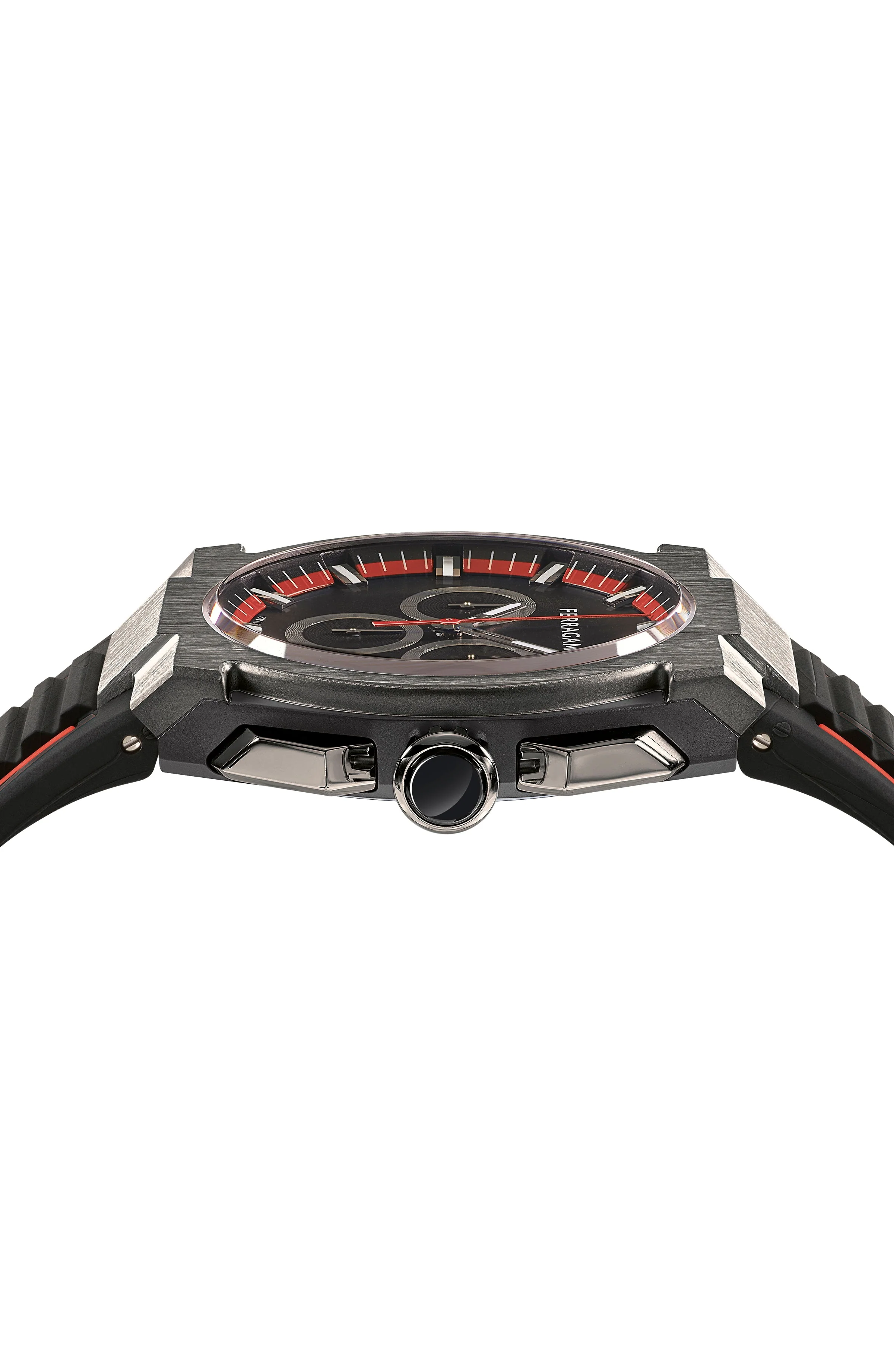Ferragamo Supreme Chrono Silicone Watch - Image 2