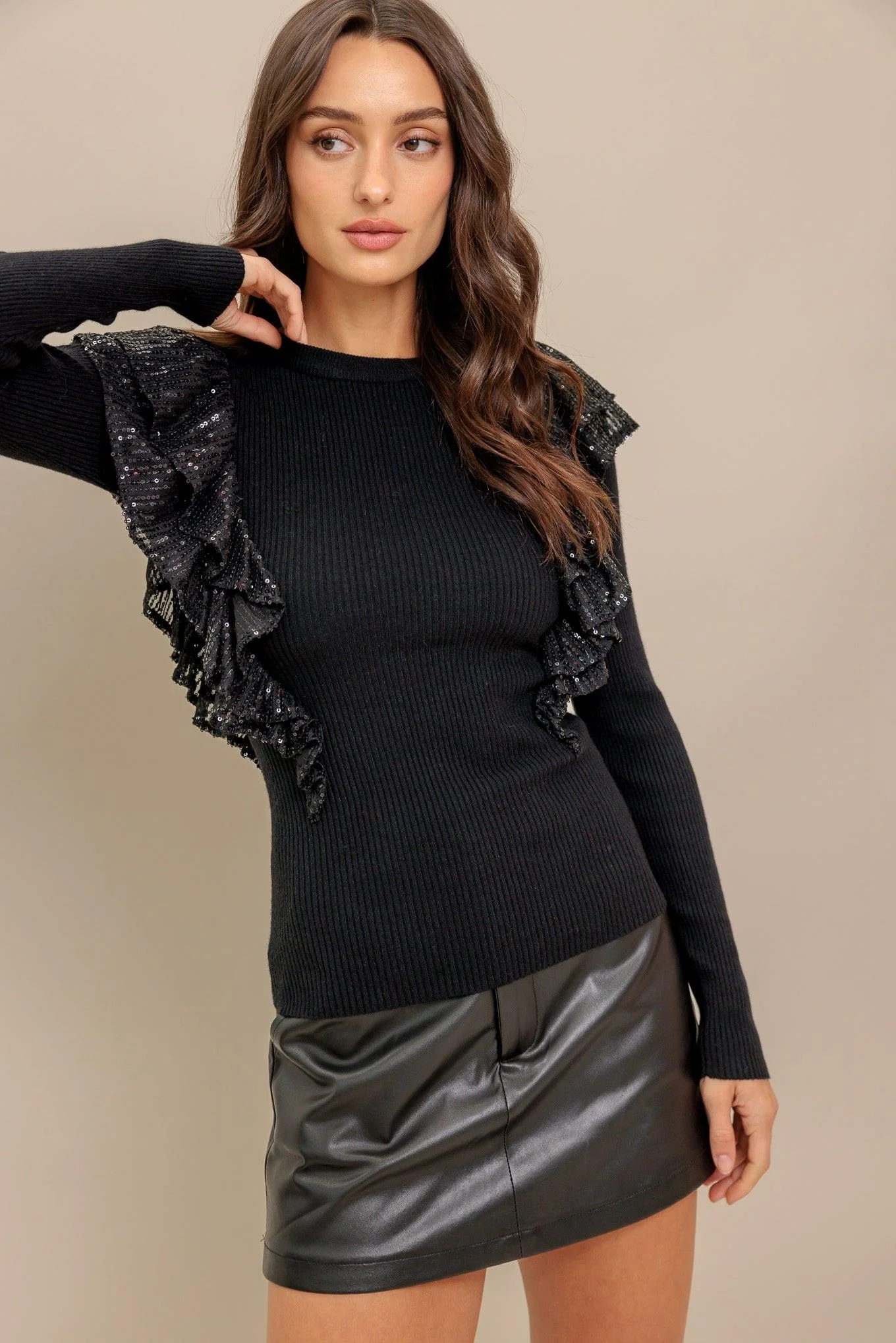 Fight the Feeling Sweater Top - Image 3