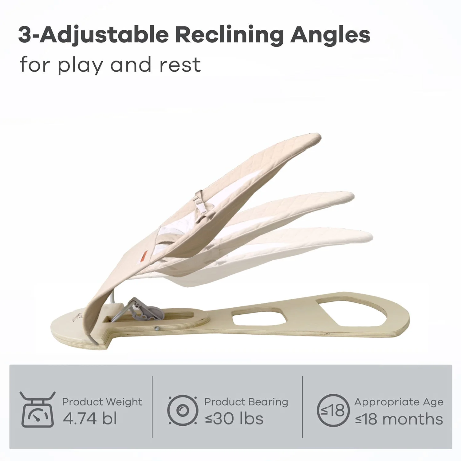 Fir | Baby Bouncer | Foldable - Image 6