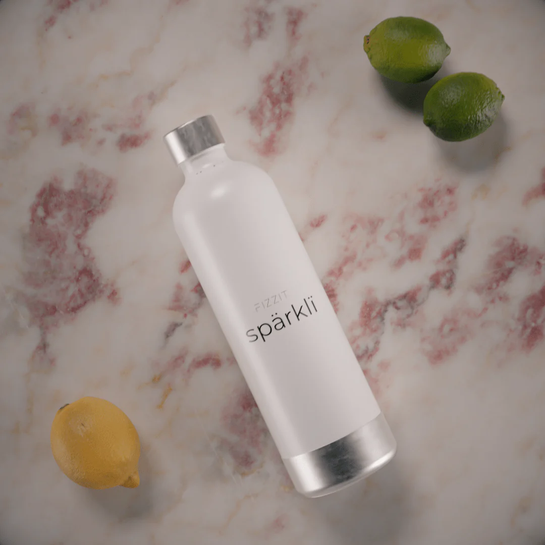 Fizzit™ Spärklï Carbonated Water Soda Maker with Stainless Steel Bottle – Dishwasher Safe Bottles - Sparkling Water Maker - Image 19
