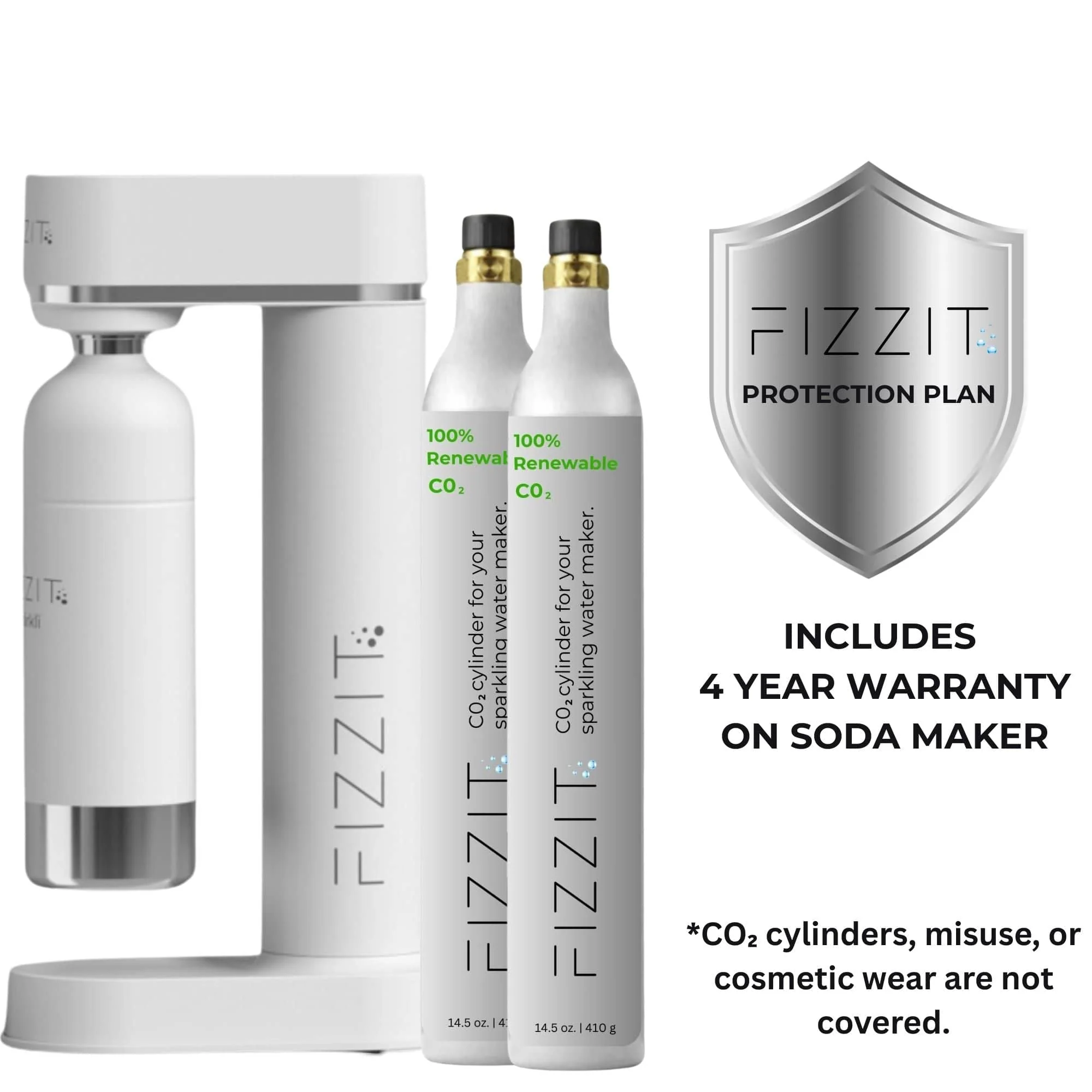Fizzit™ Spärklï Carbonated Water Soda Maker with Stainless Steel Bottle – Dishwasher Safe Bottles - Sparkling Water Maker - Image 37