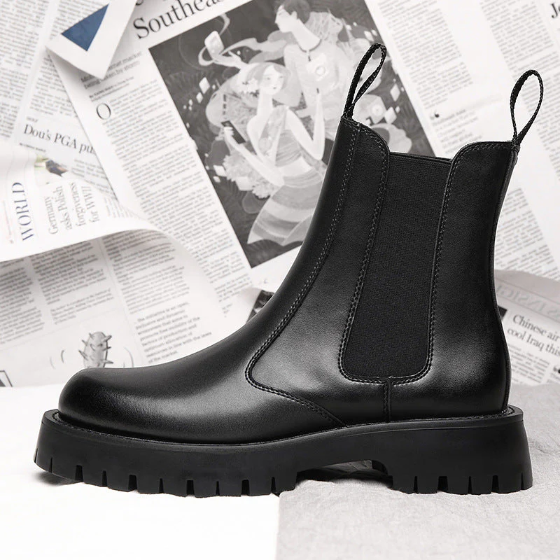 Fleece-Lined Winter Boots – Warm Outdoor Streetwear - Image 3