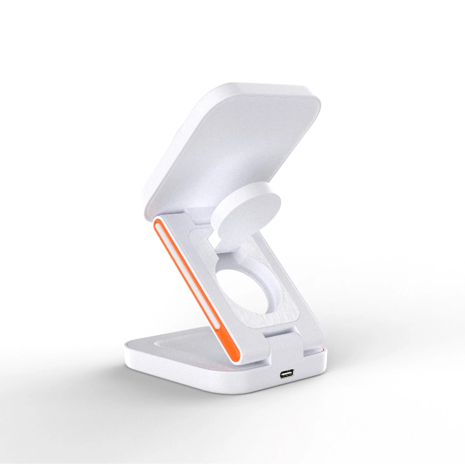 FlexiTrip Foldable Wireless Charger – Compact, Fast Charging, Portable Design for iPhone, Android, and Qi-Enabled Devices - Image 7