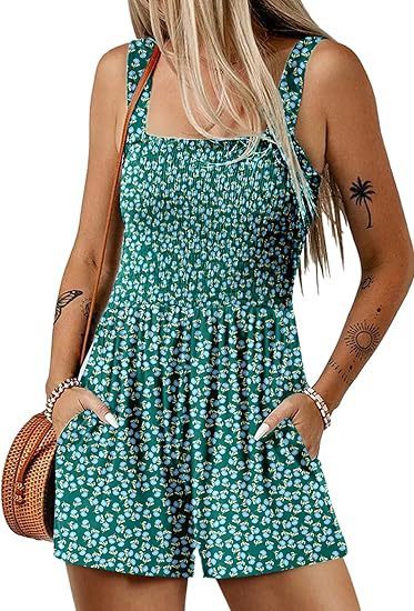🌺 Floral Print Sleeveless Beach Jumpsuit - Image 4