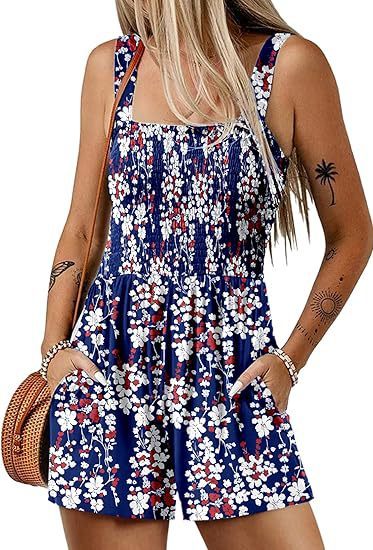 🌺 Floral Print Sleeveless Beach Jumpsuit - Image 9
