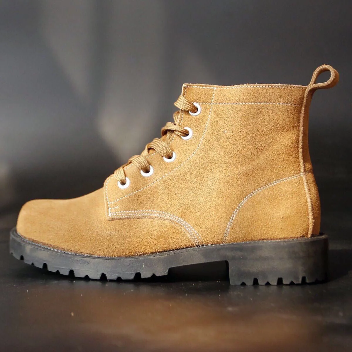 Fluffy Breathable Construction-Site Protective Big-Head Safety Shoes - Image 3