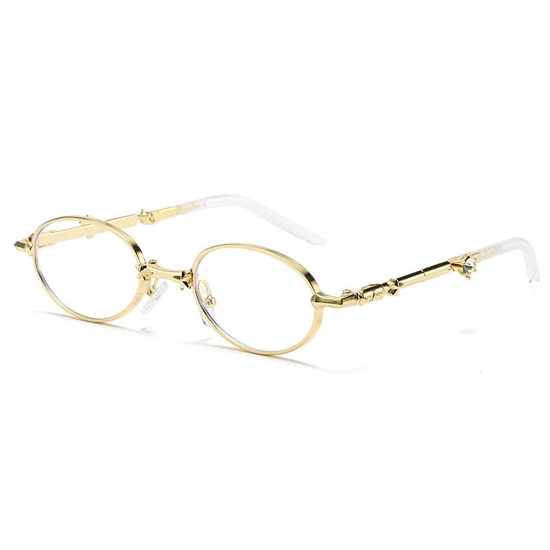 Foldable Small Frame Light-Tinted Sunglasses – Women’s Luxury Style - Image 5