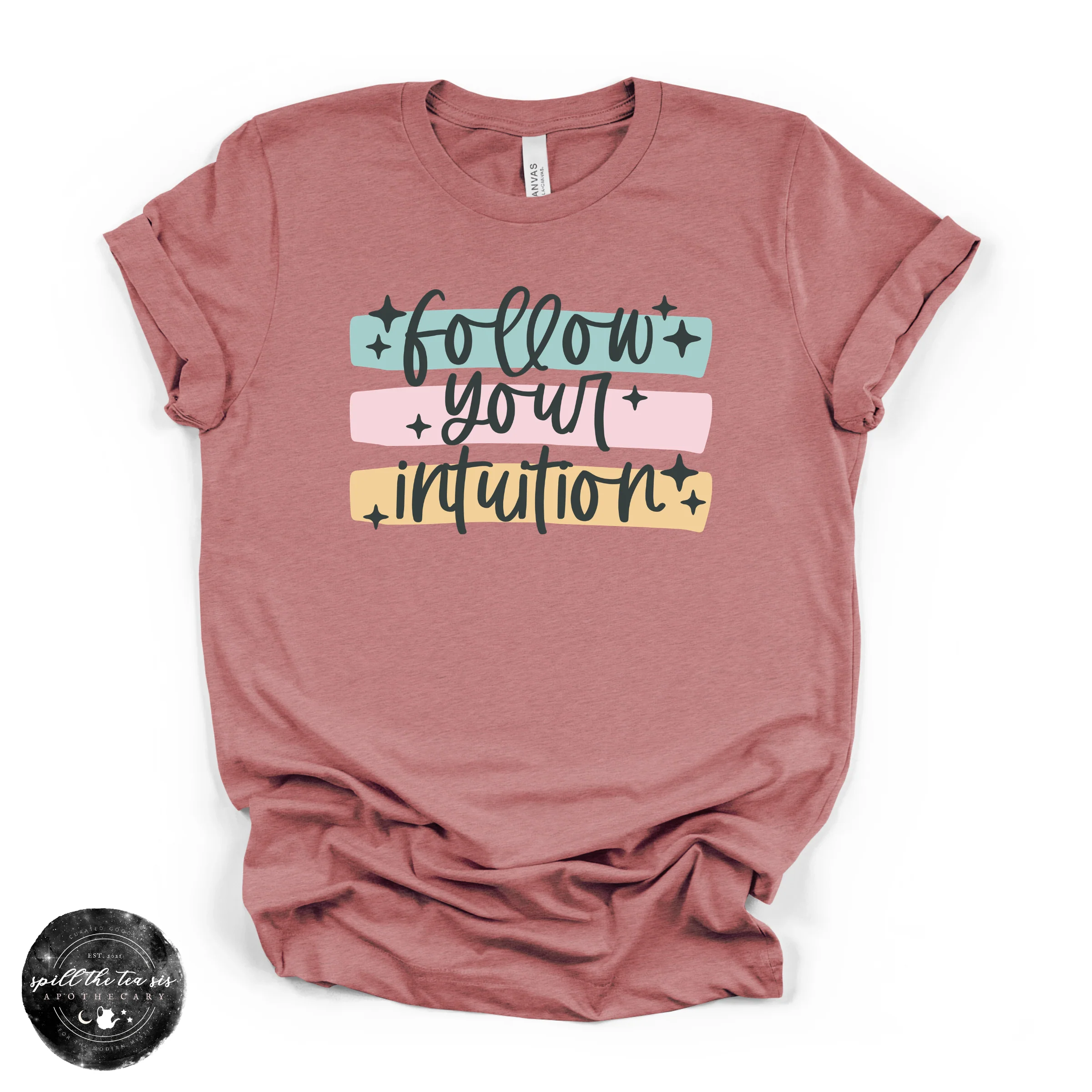 Follow Your Intuition Tee | Spiritual Graphic T-Shirt - Image 2