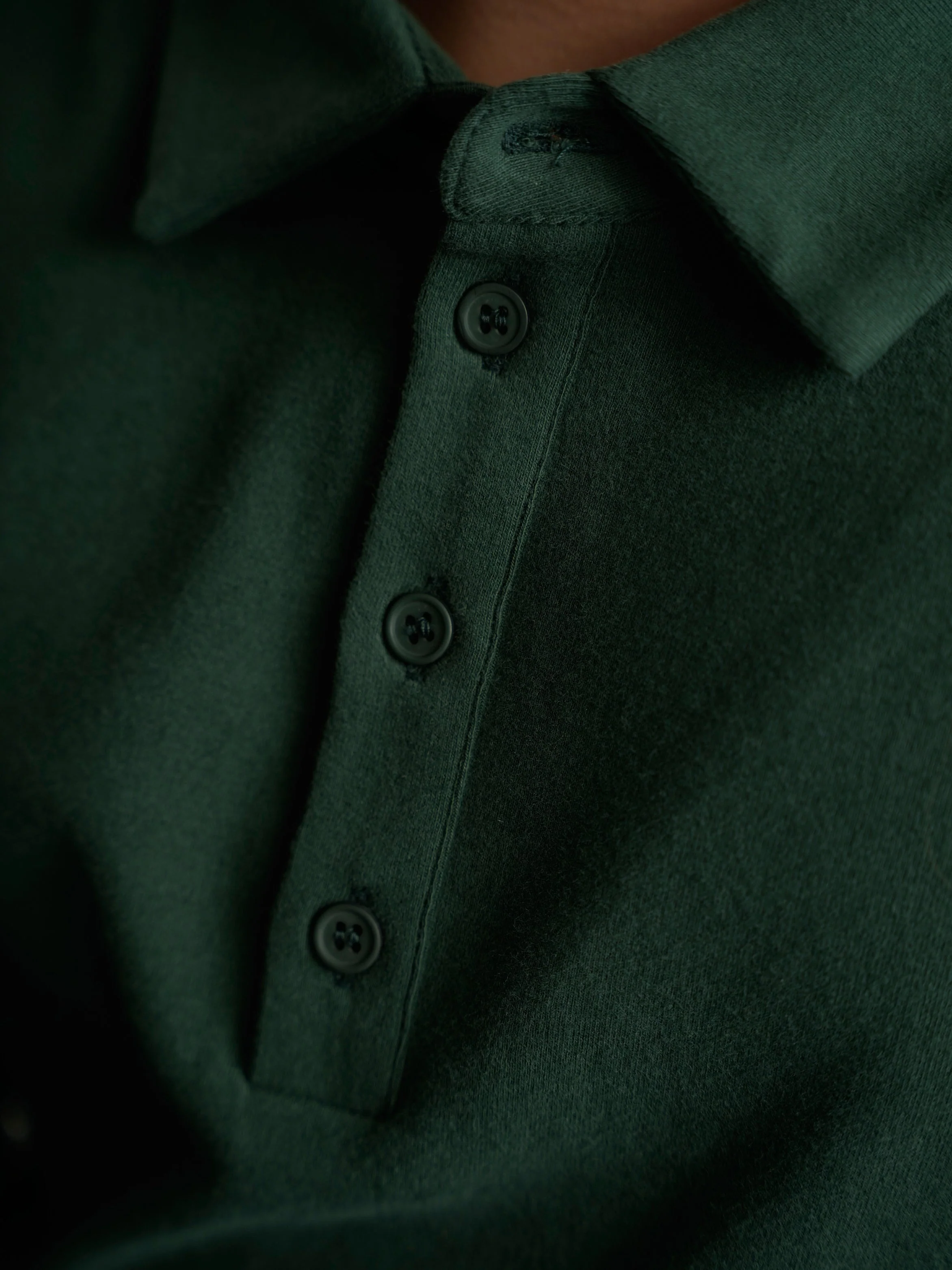 Forest Cuffed Polo (Long Sleeve) - Image 4