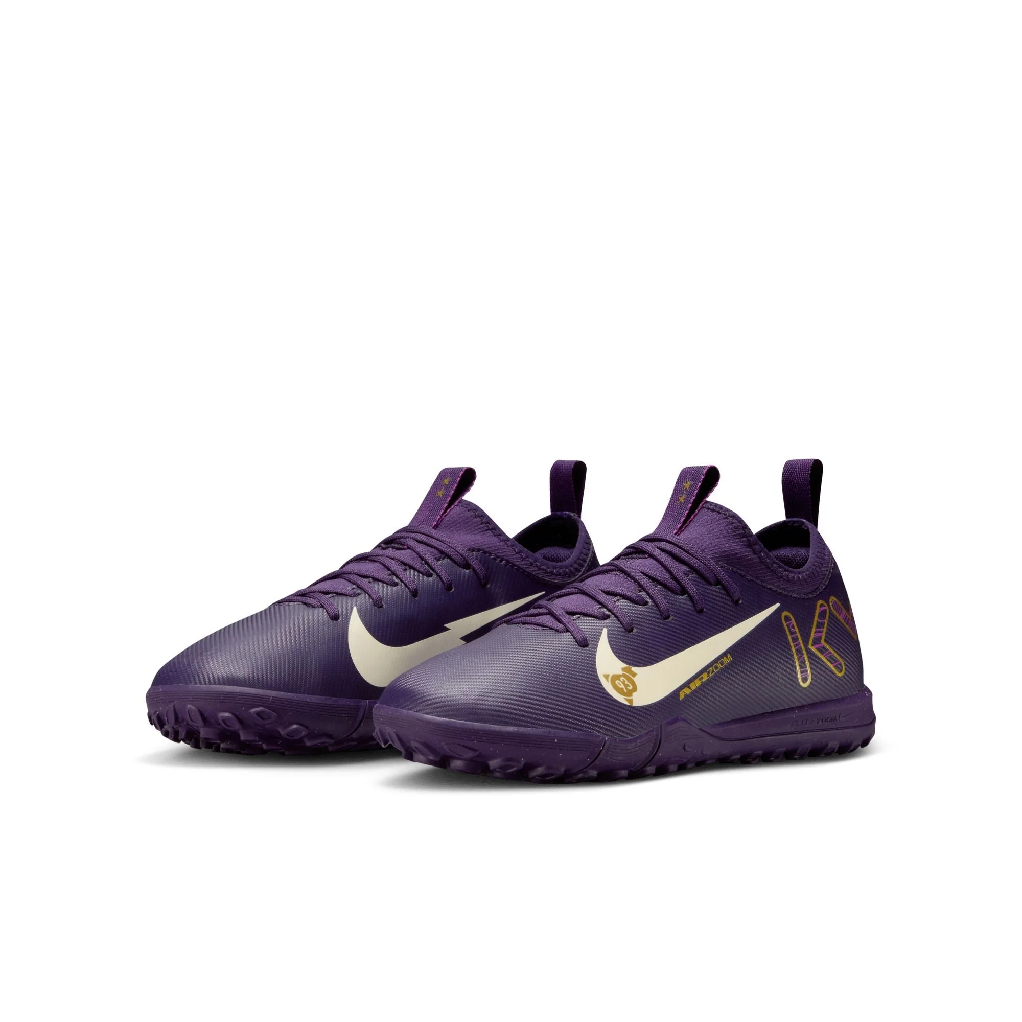 [fq8285-500] Grade School Nike Jr Zoom Vapor 16 Academy Km Tf 'kylian Mbappé' - Image 2