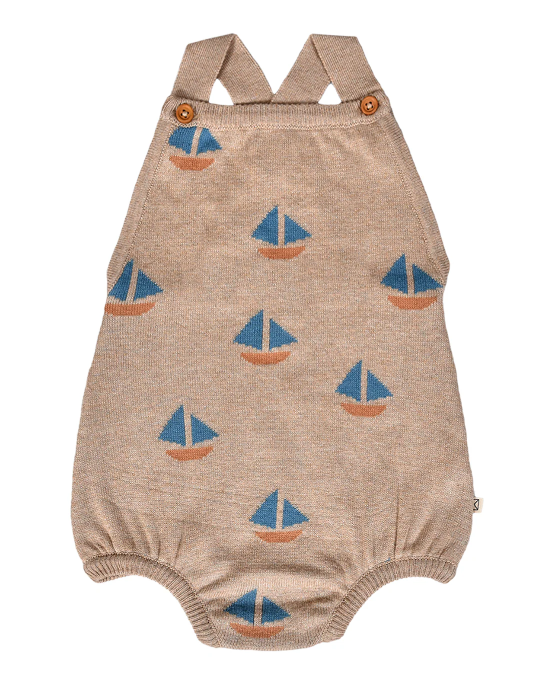Frankie Romper Sand Dollar - Image 3