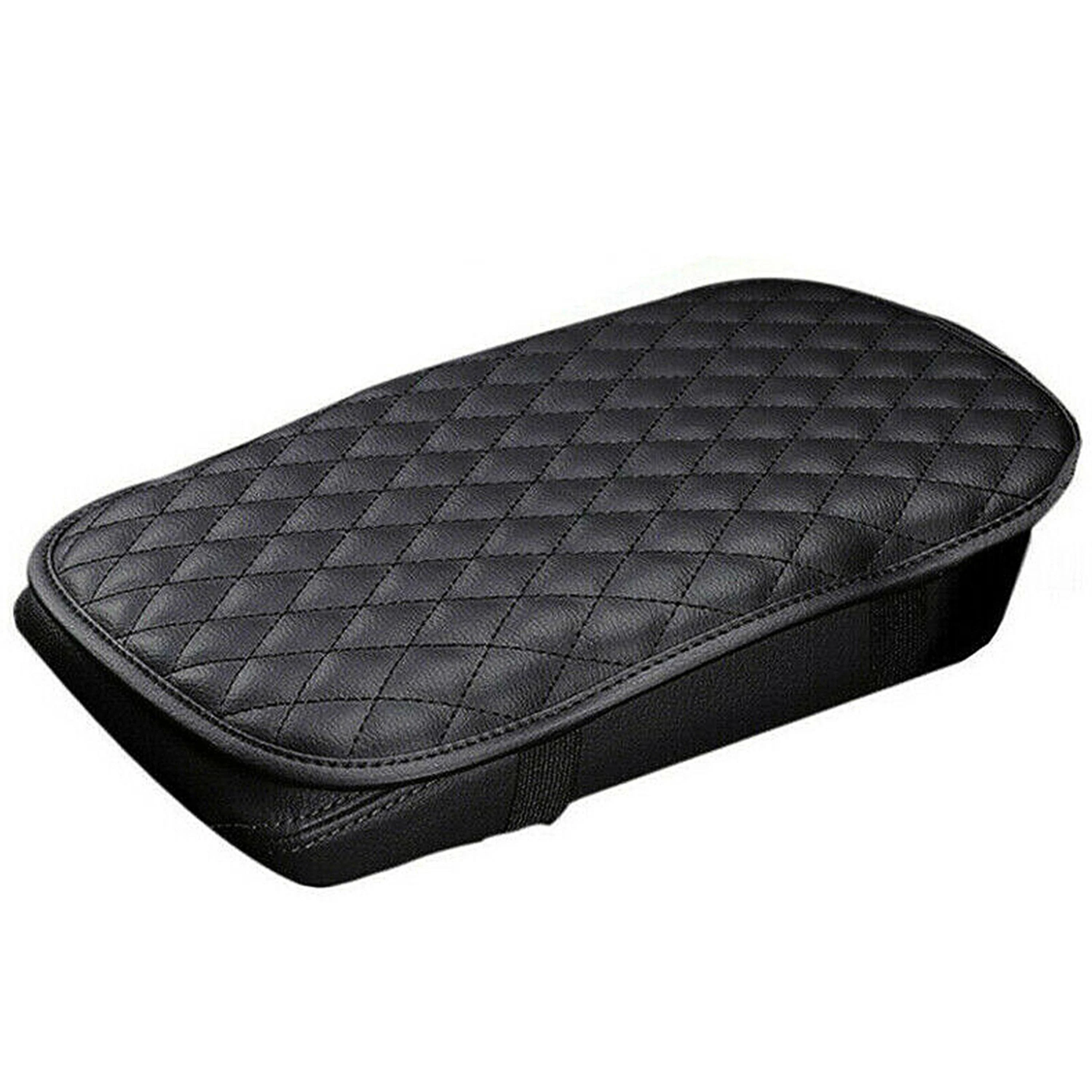 Fresh Fab Finds Car Armrest Pad Cover PU Leather Auto Center Console Seat Box Cover Protector Car Accessories Armrest Cushion Pad Fit For Vehicle SUV Truck Car