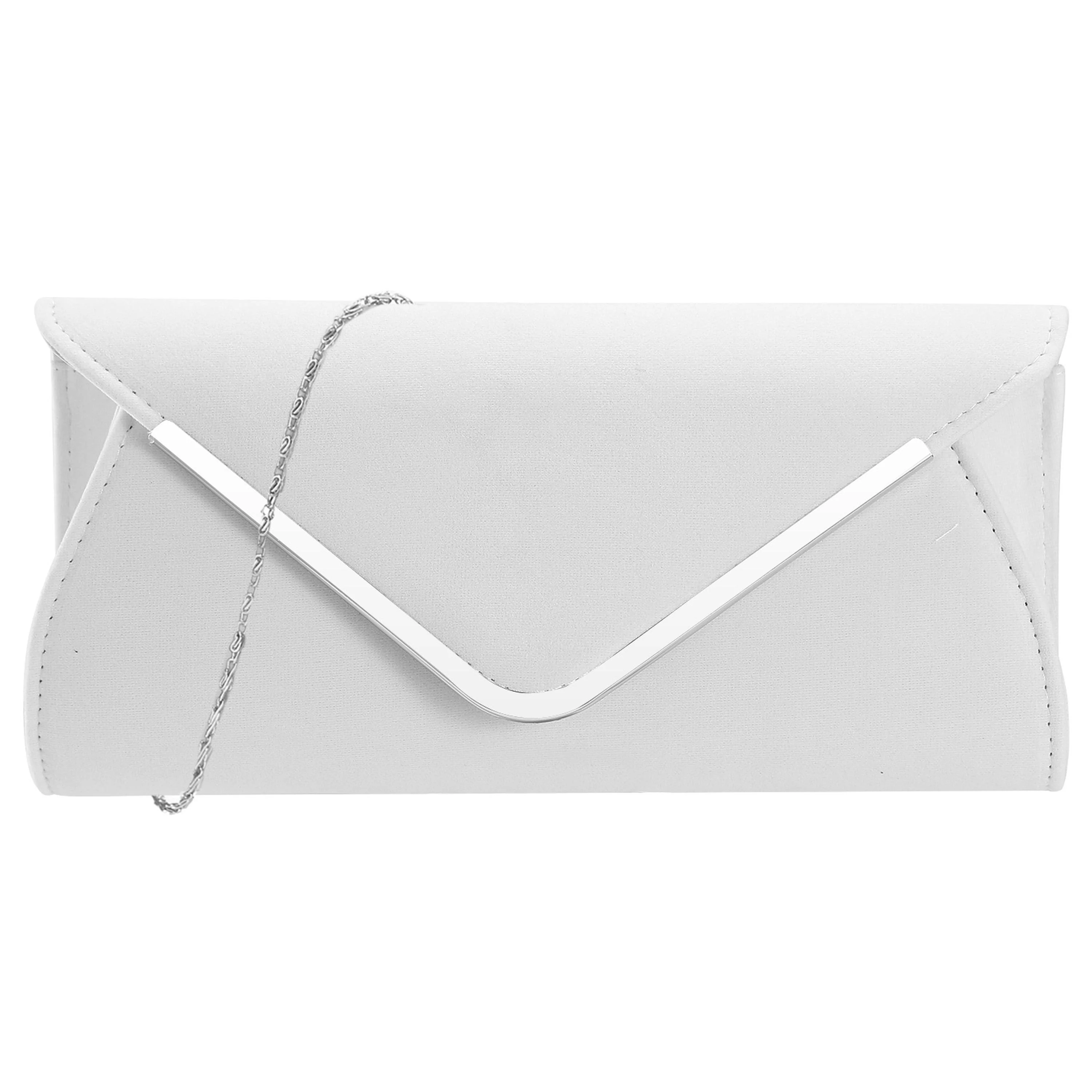 Fresh Fab Finds Women Clutch Wallet Bags For Party Wedding Soft Handbag Portable Thin Envelop Evening Purse for Bridal Dating