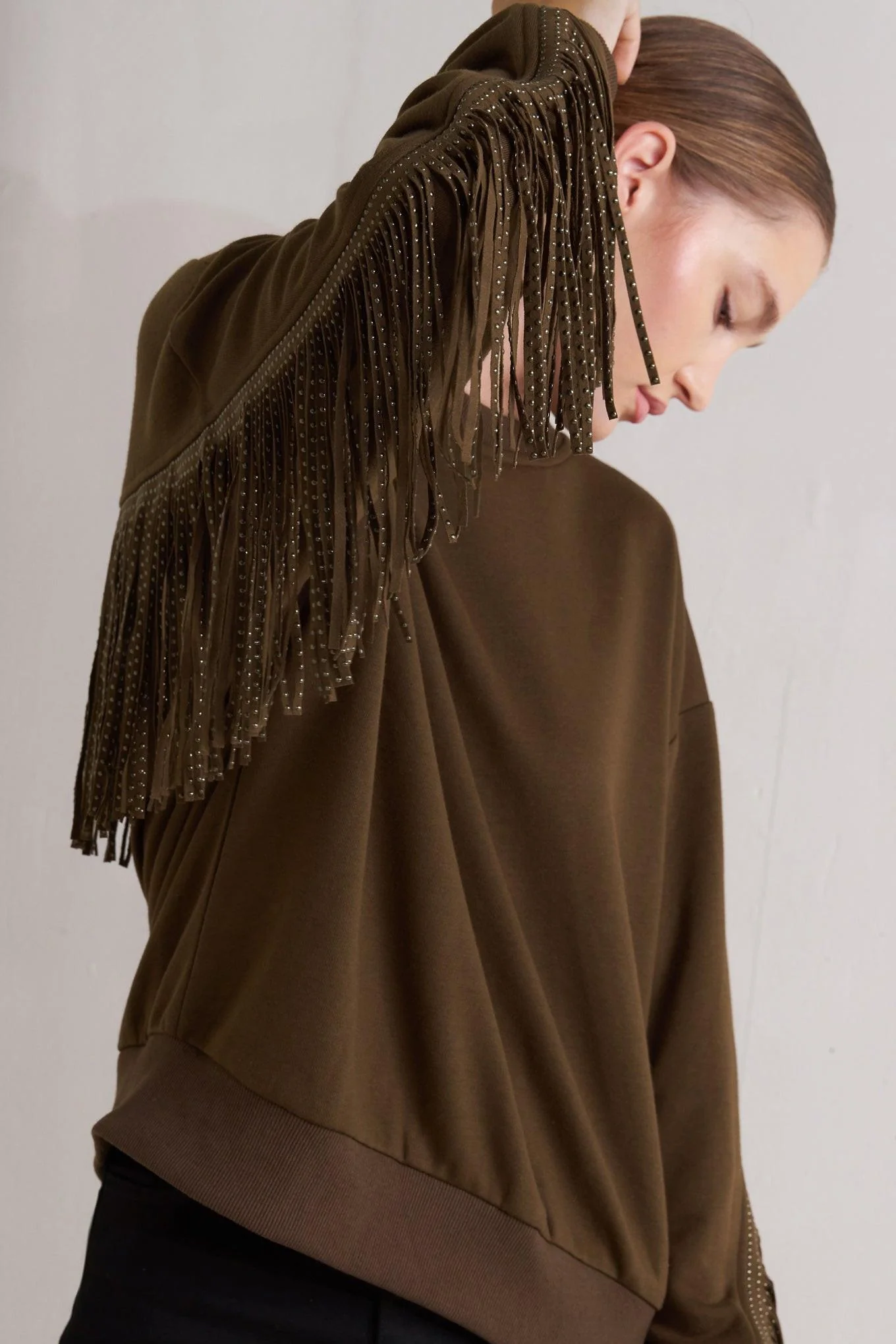 Fringe City Pullover Knit Top - Image 4