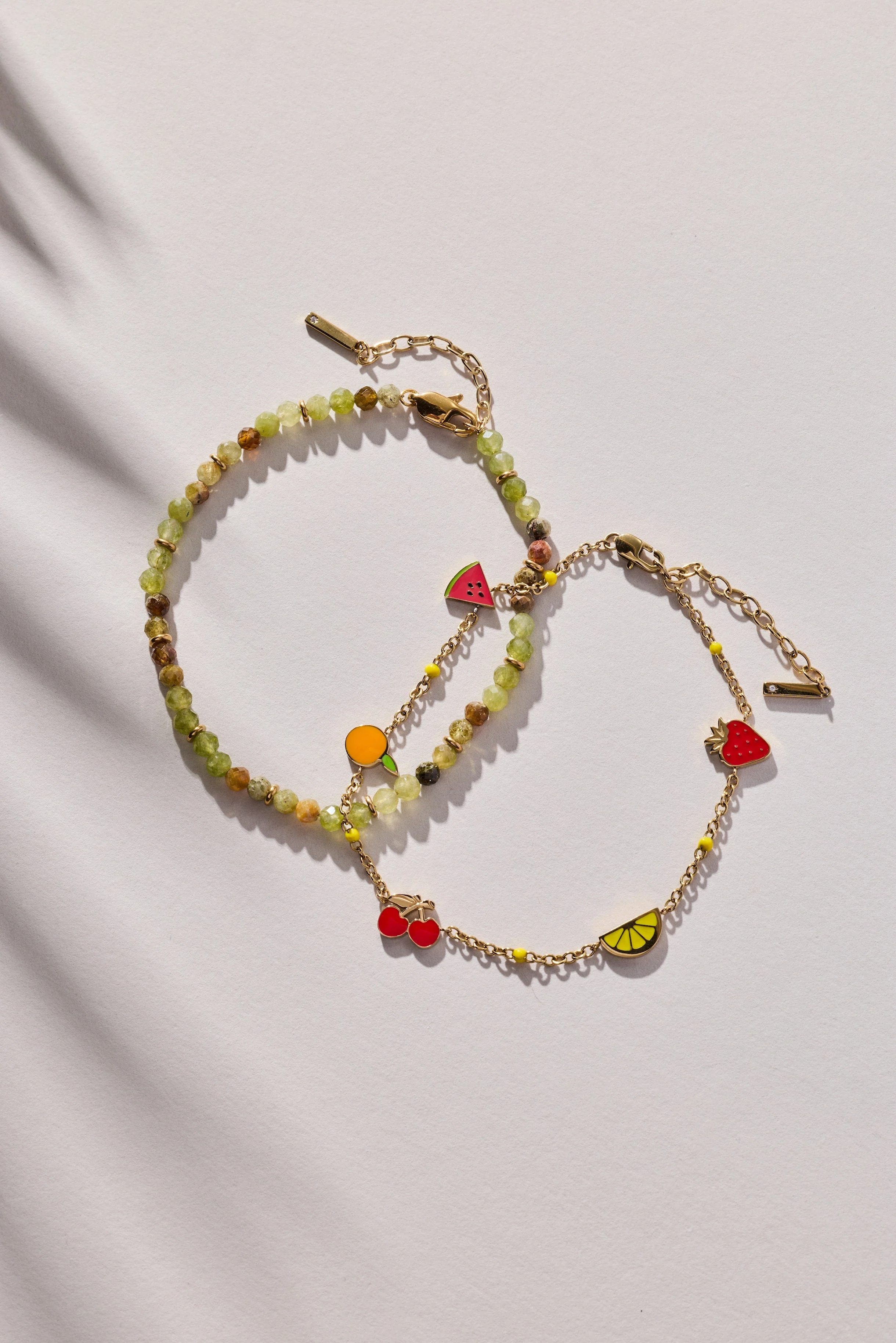 Fruit Inline Charm Anklet - Image 4
