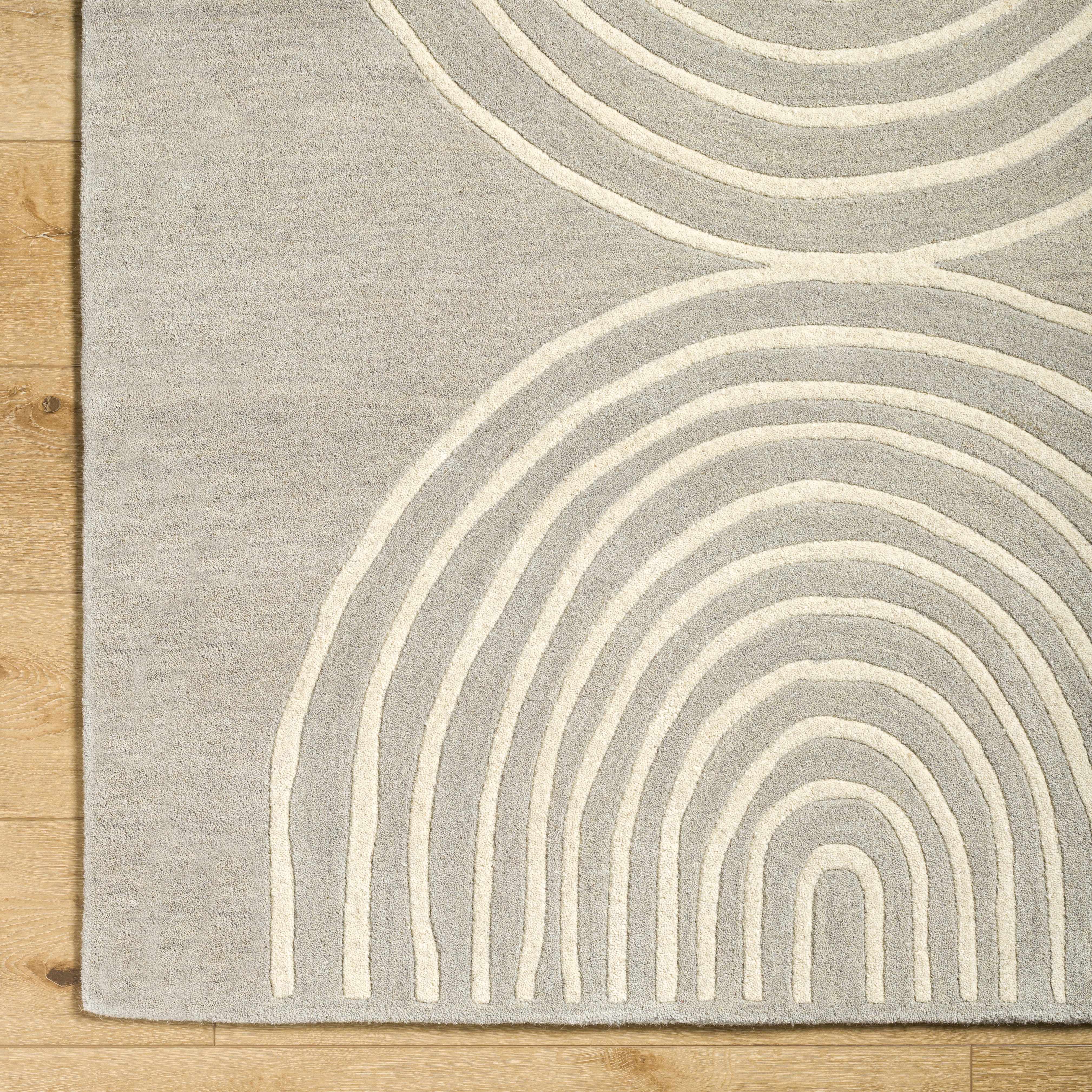 Fuat Medium Gray Area Rug - Image 6