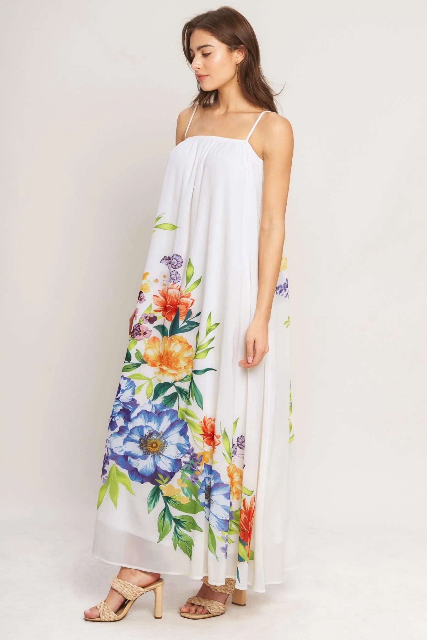 Garden Air Woven Ankle Dress - Image 3
