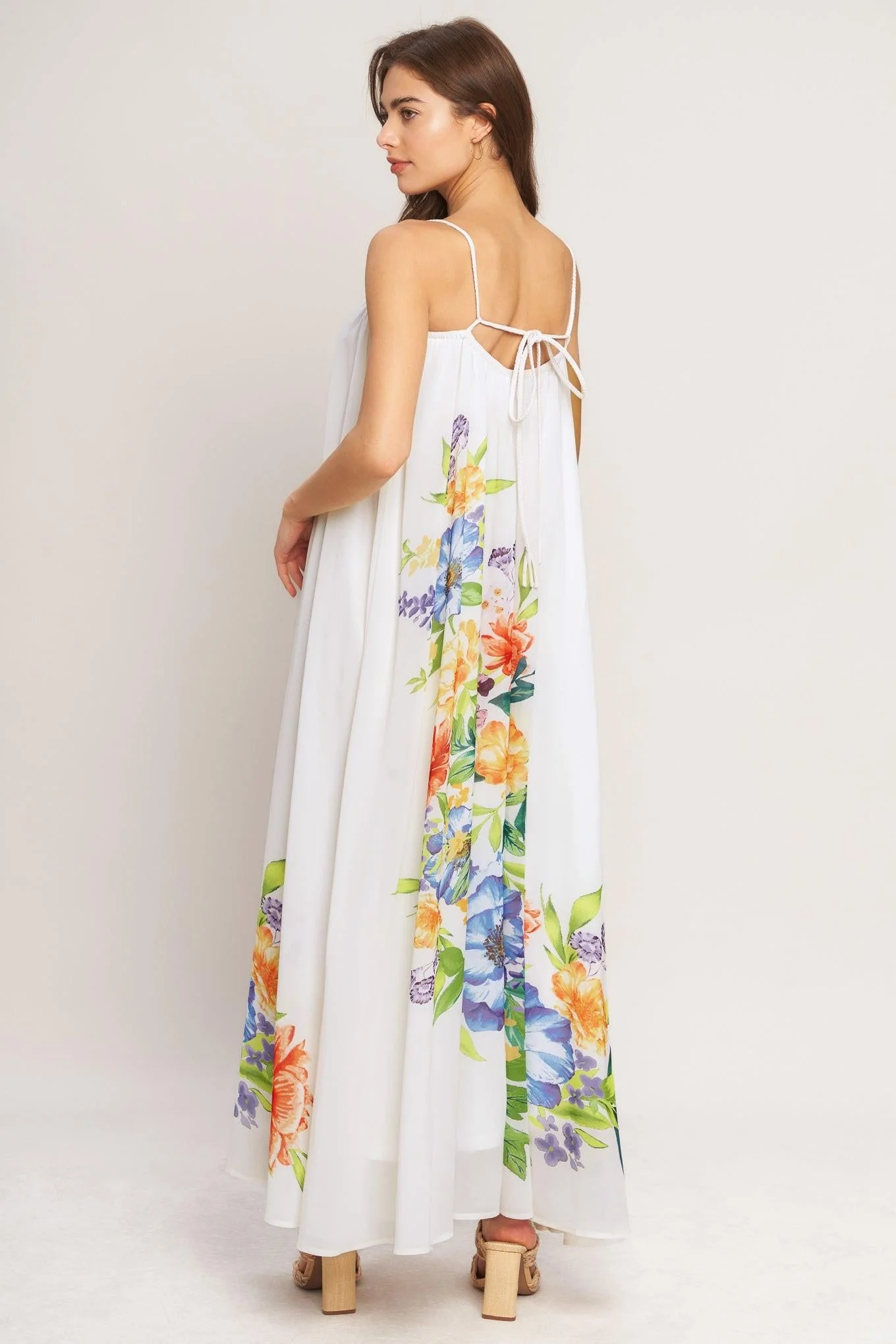 Garden Air Woven Ankle Dress - Image 6