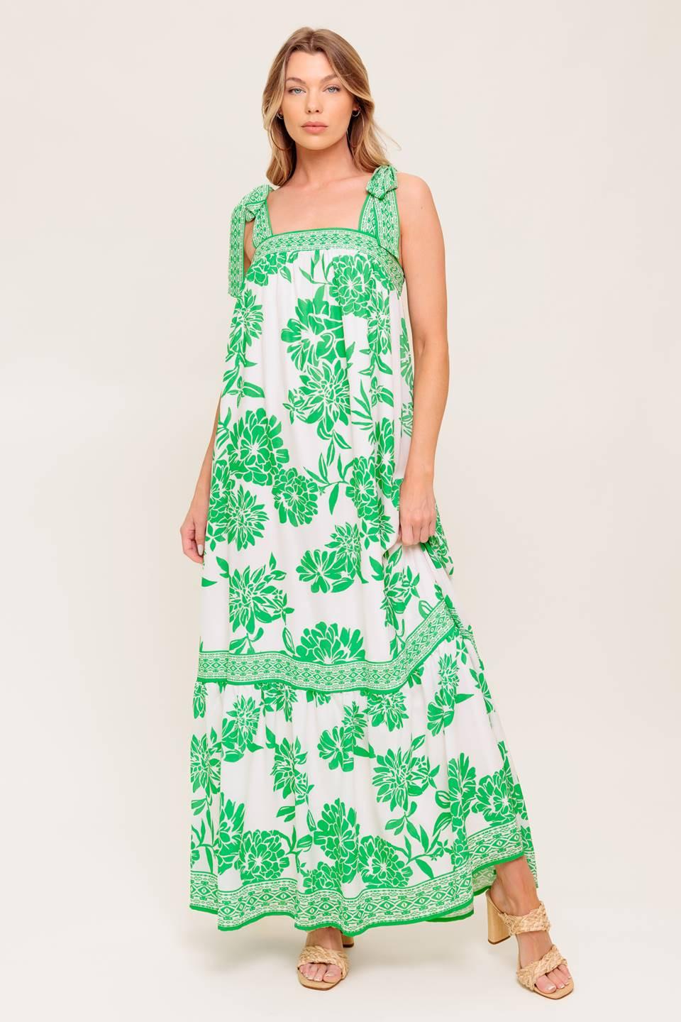 Garden Tales Woven Maxi Dress - Image 5