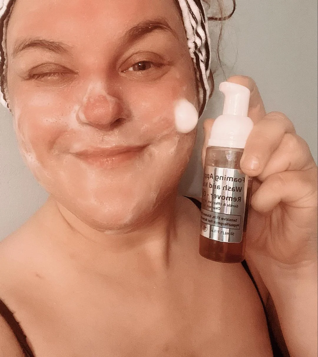 Gentle Foaming Facial Cleanser – Aloe, Apple & Ashwagandha for All Skin Types - Image 11