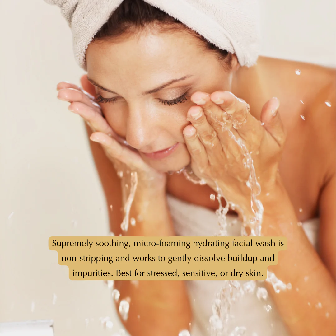 Gentle Hydrating Facial Cleanser – Aloe, Cucumber & Antioxidants (Nut-Free, Gluten-Free, Vegan) - Image 12