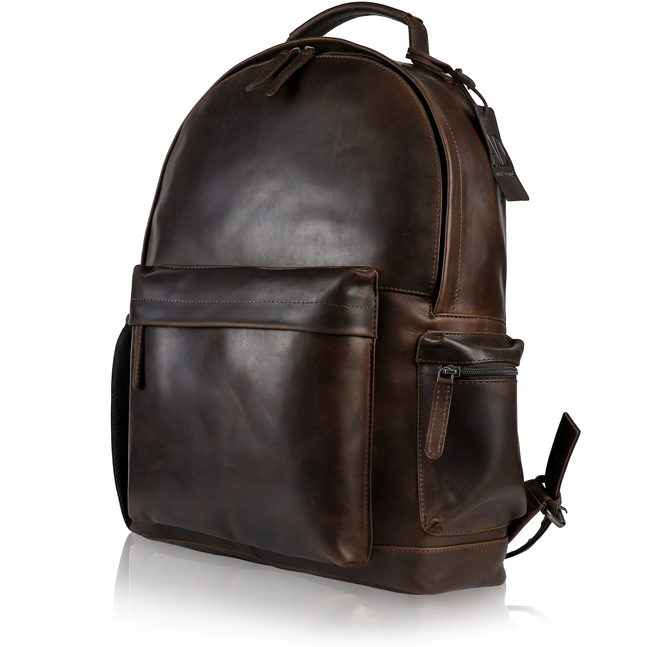 Genuine Leather Backpack - Image 7