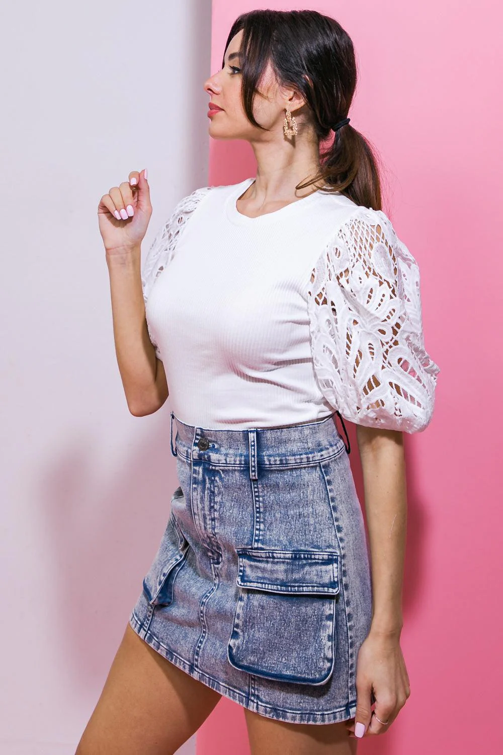 Getting Into the Groove Knit Top - Image 5