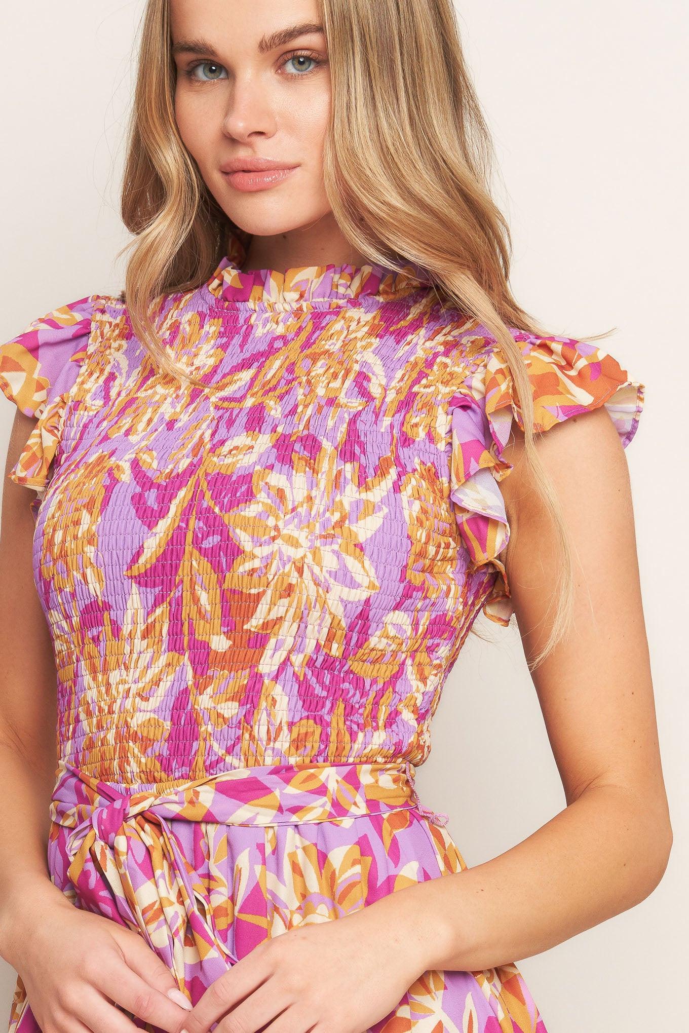Getting Started Woven Midi Dress - Image 3