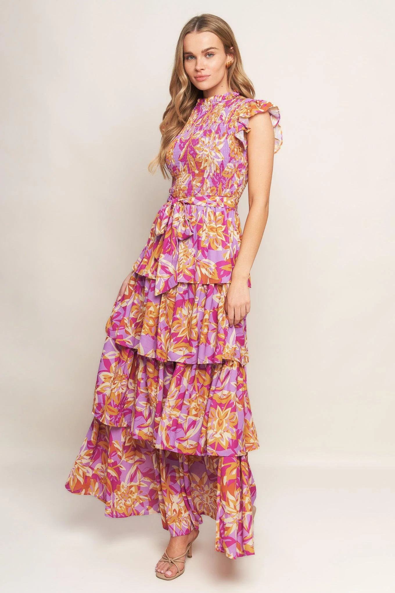 Getting Started Woven Midi Dress - Image 6
