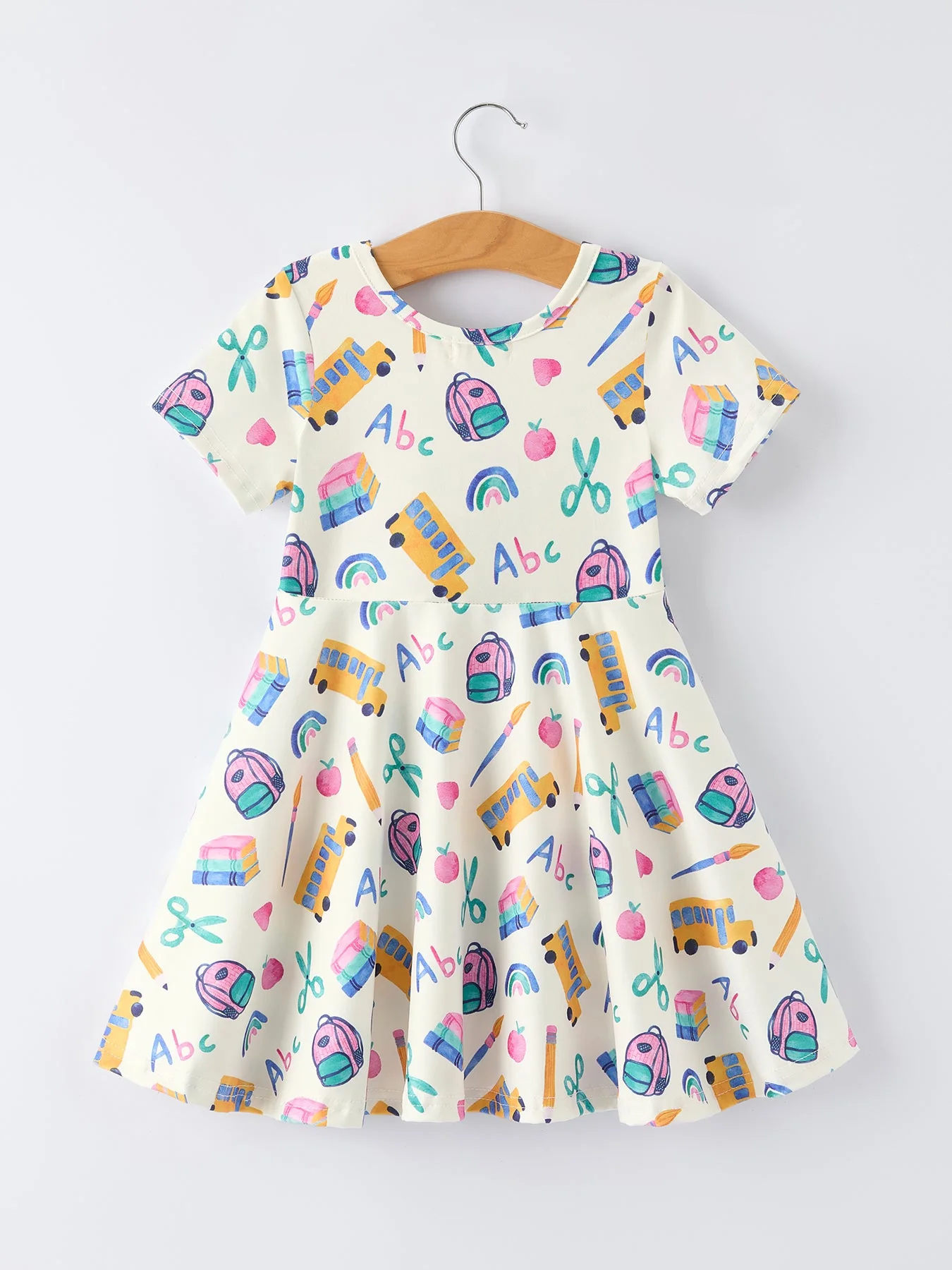 Girl Back To School Twirl Dress - Image 2