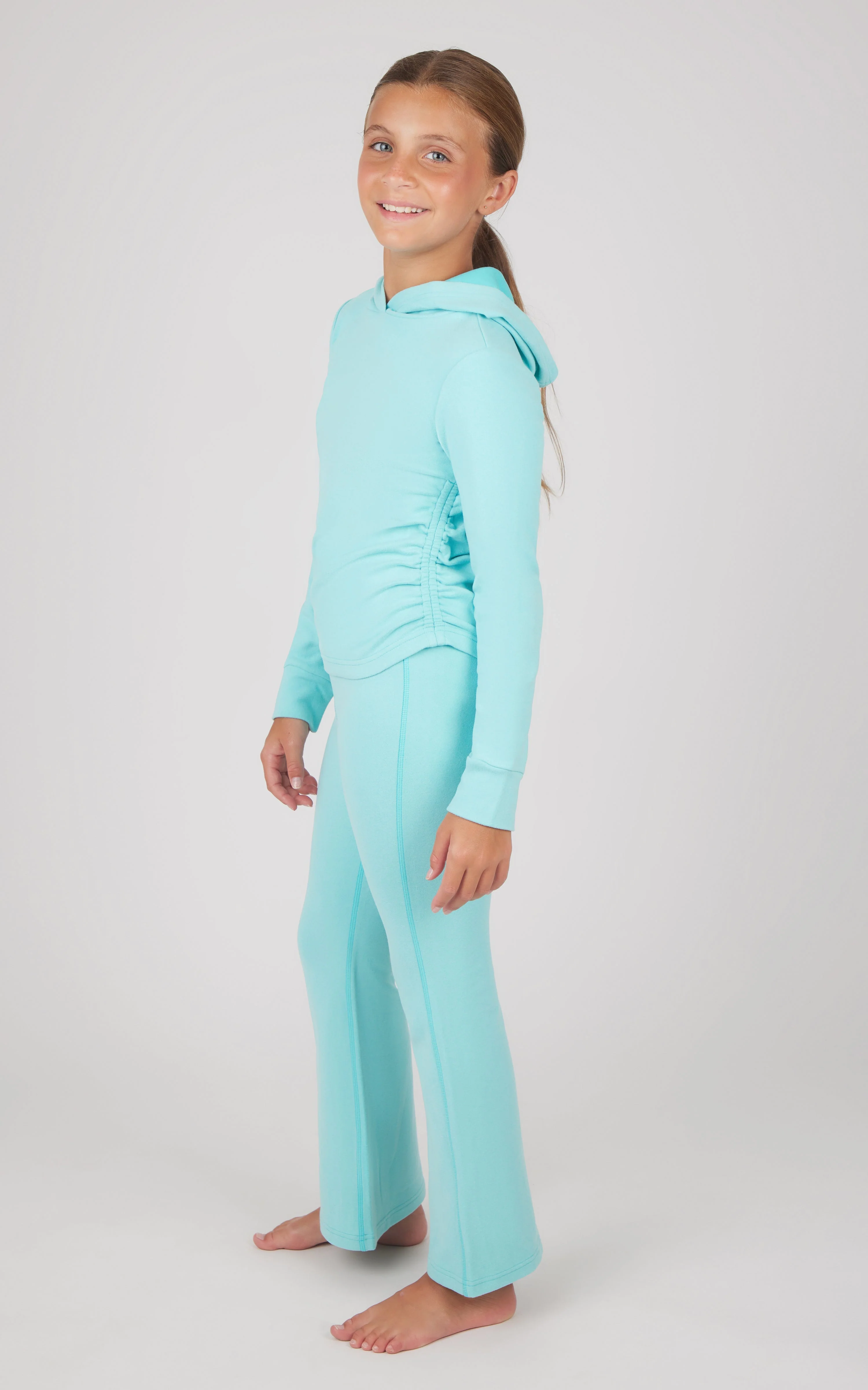 Girls 2 PC Hoodie and Flared Leg Pant - Image 11