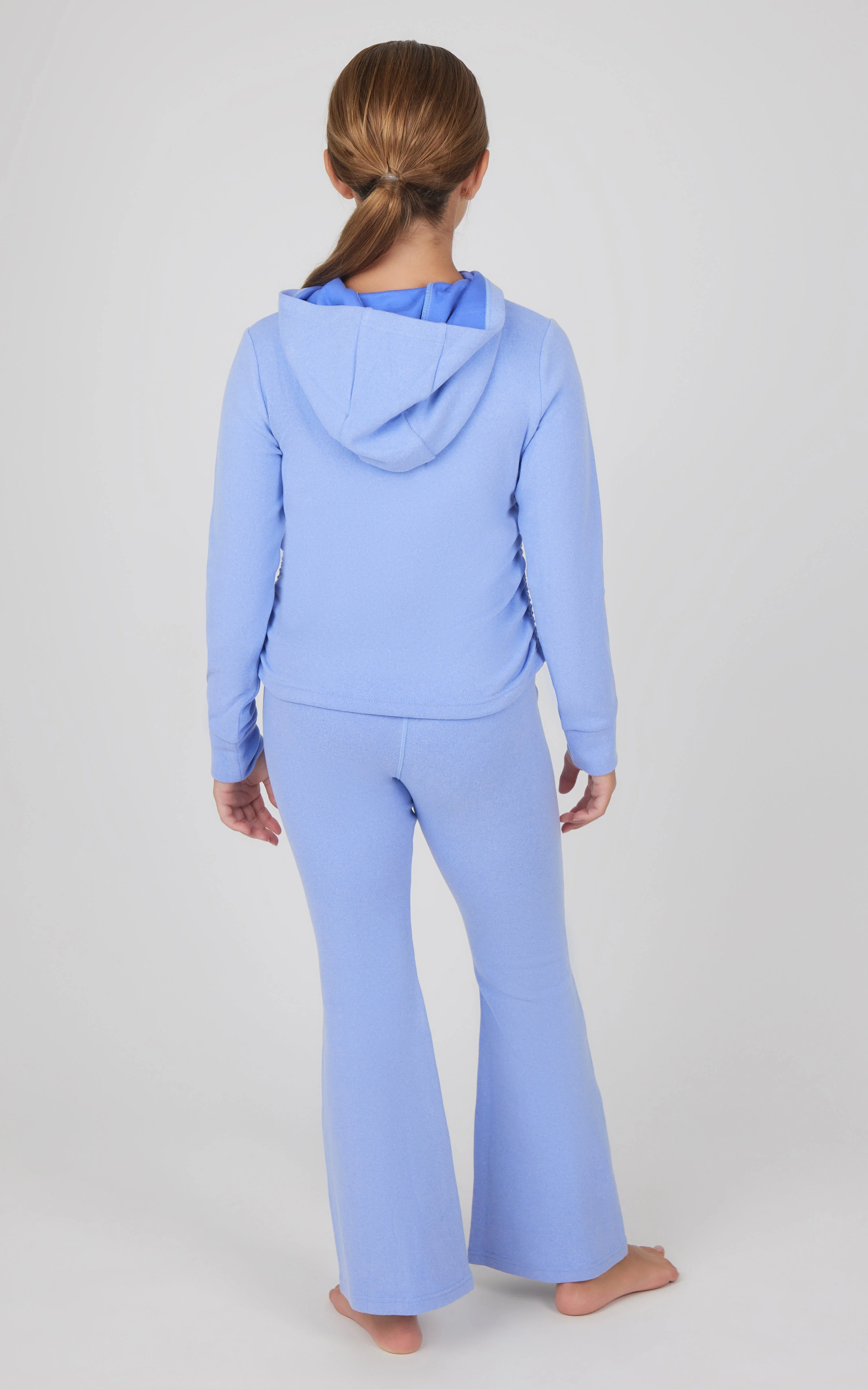 Girls 2 PC Hoodie and Flared Leg Pant - Image 6