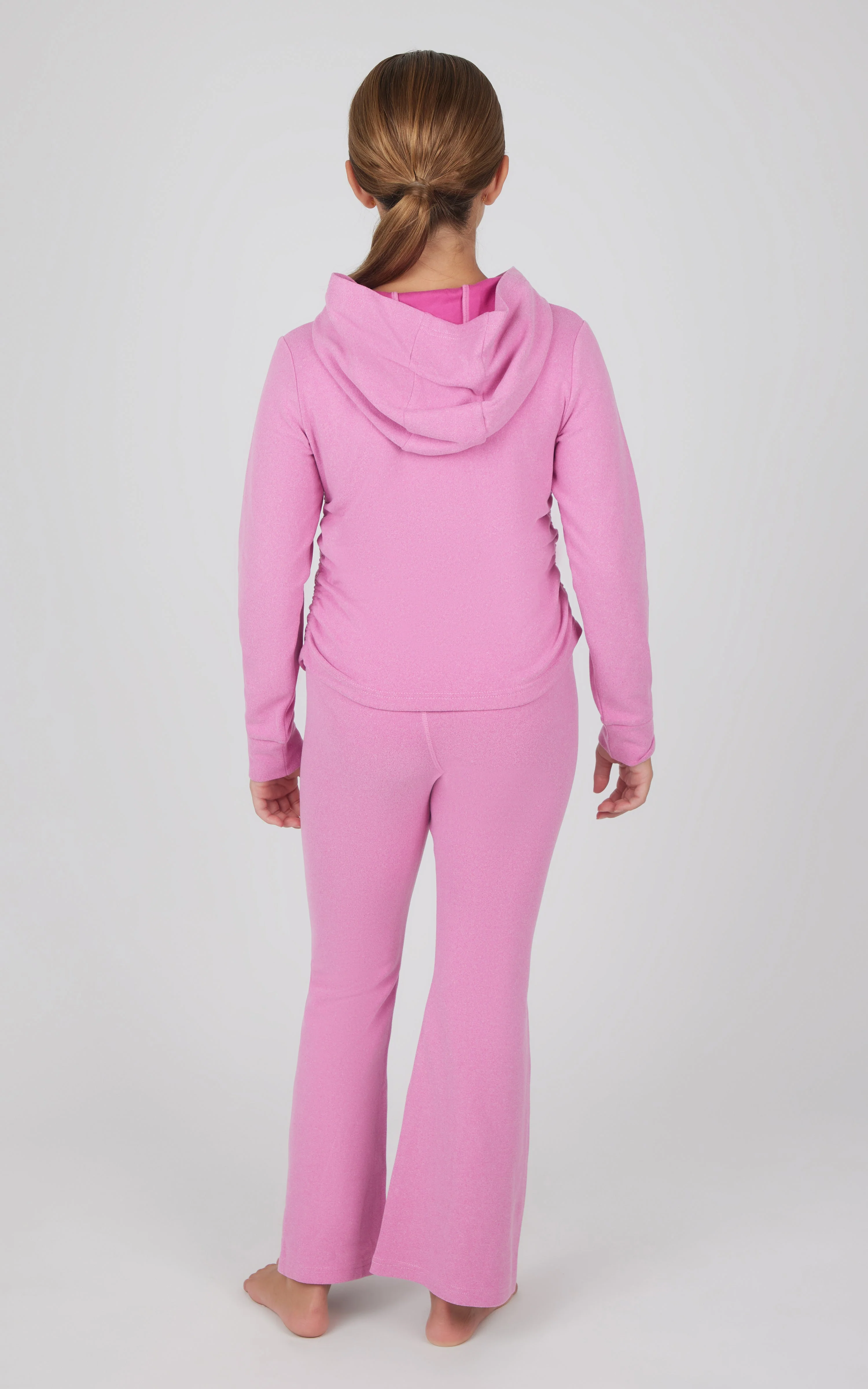 Girls 2 PC Hoodie and Flared Leg Pant - Image 9