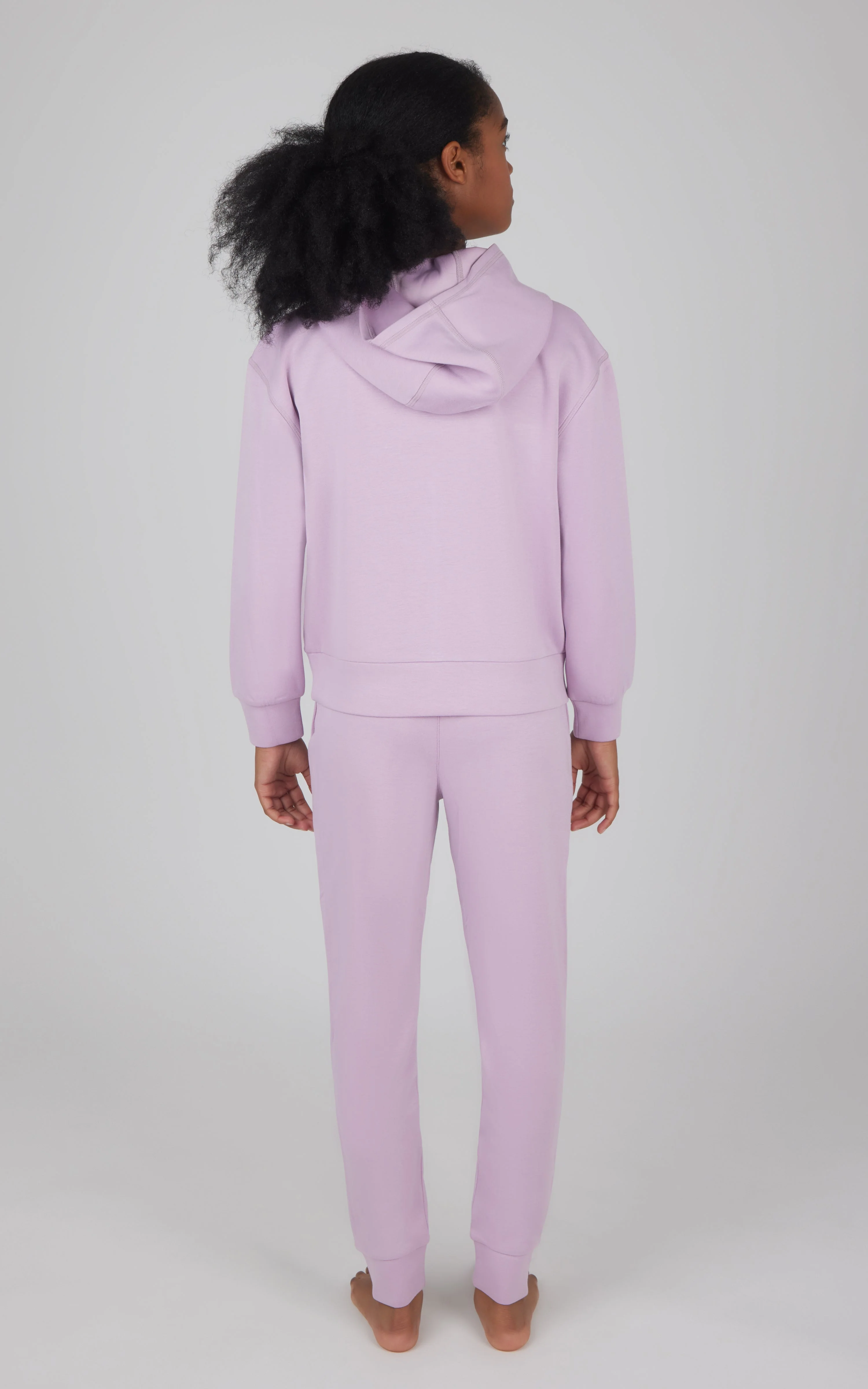 Girls 2 PC Pullover Hoodie + Jogger Set - Image 6