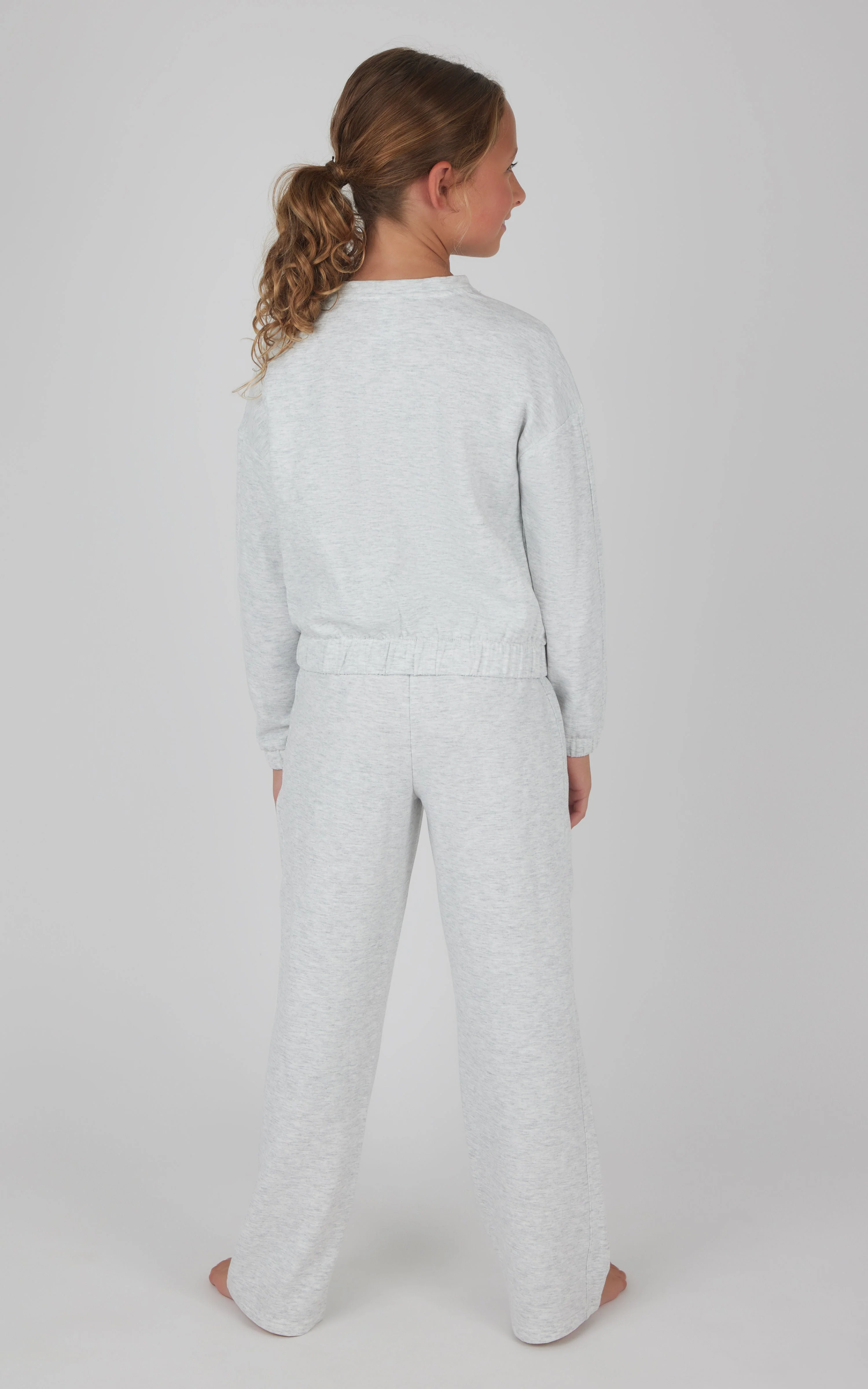 Girls 2 PC Terry Brushed Pullover and Pant Set - Image 22