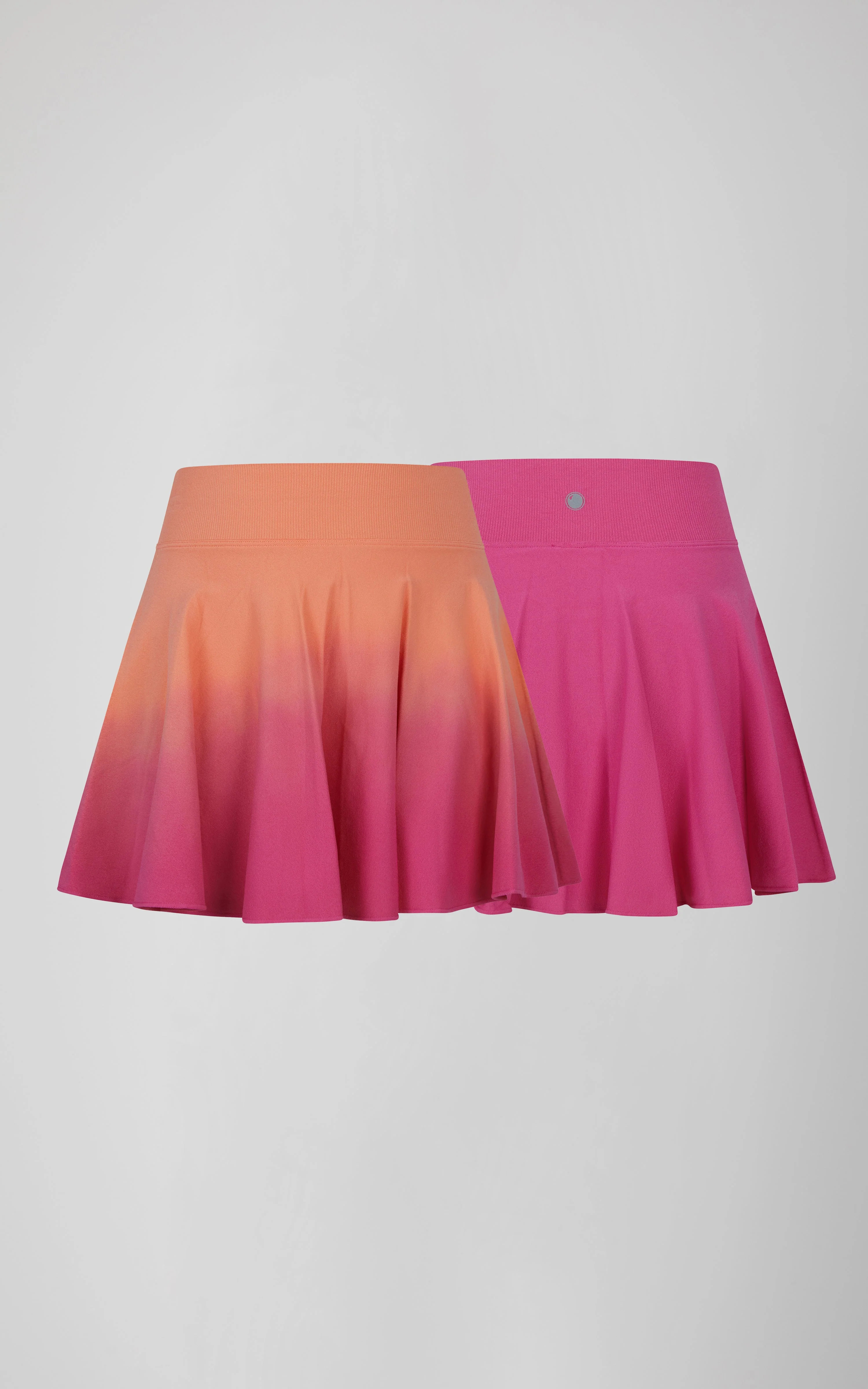 Girls 2 PK Dip Dye Flare Skort - Image 35