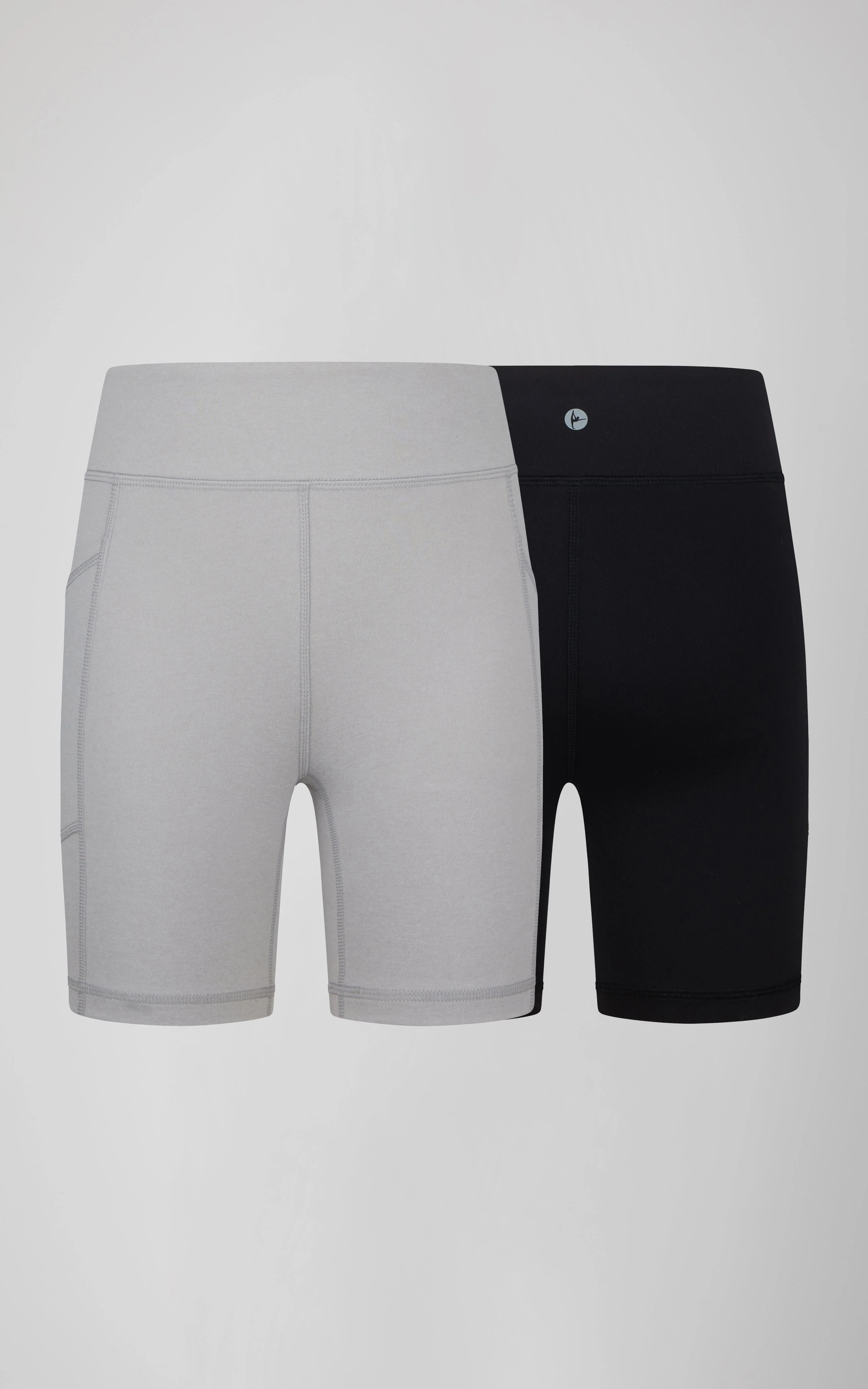 Girls 2 PK Interlock Side Pocket + Basic Bike Short