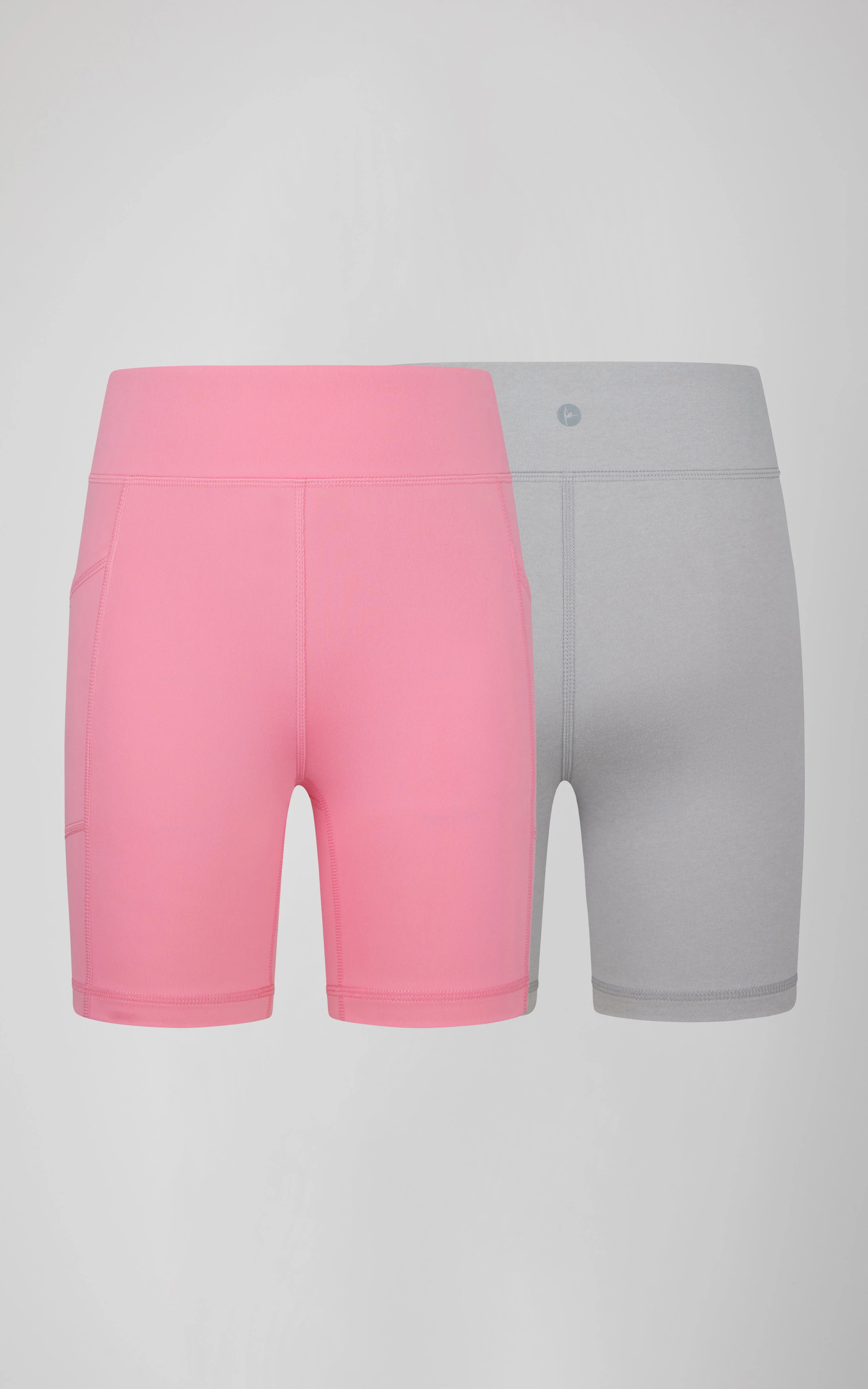 Girls 2 PK Interlock Side Pocket + Basic Bike Short - Image 77
