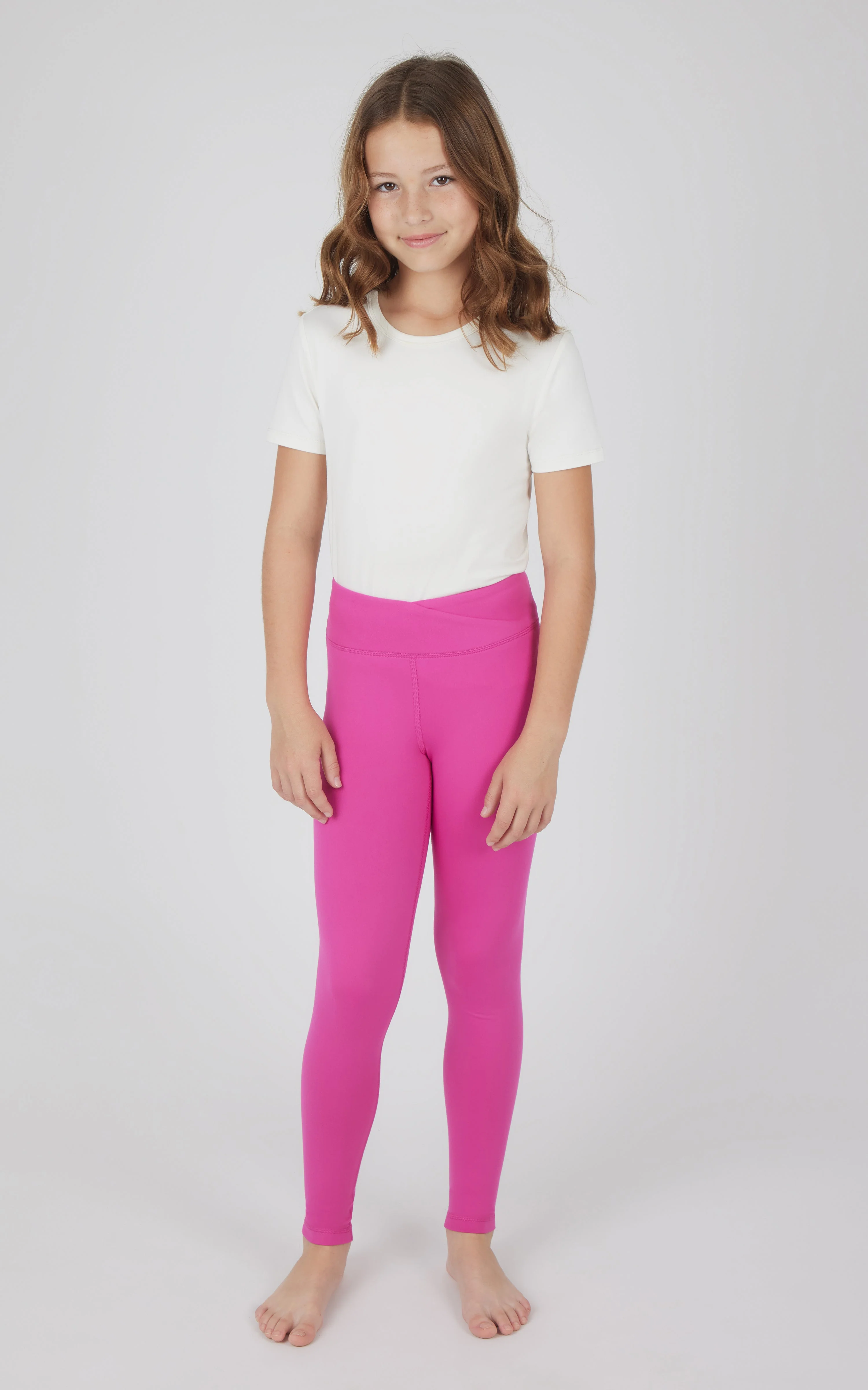 Girls 2 PK Lux Crossover Legging + 6" Bike Short - Image 14